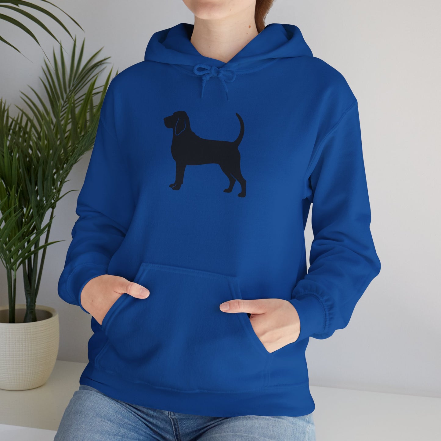 Bloodhound Silhouette Unisex Hoodie