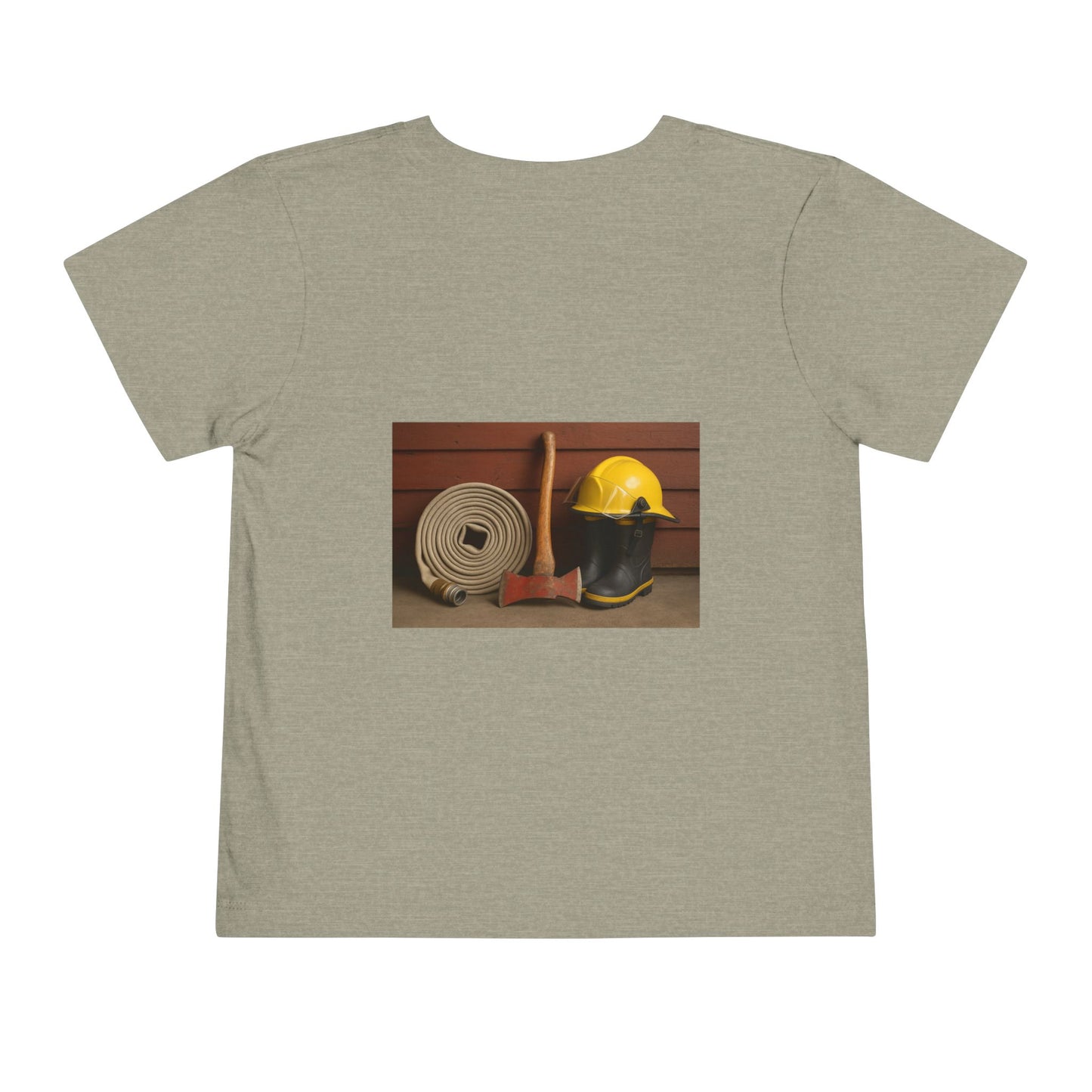 Fire/Rescue Appreciation Toddler Unisex Short Sleeve Crewneck Tee