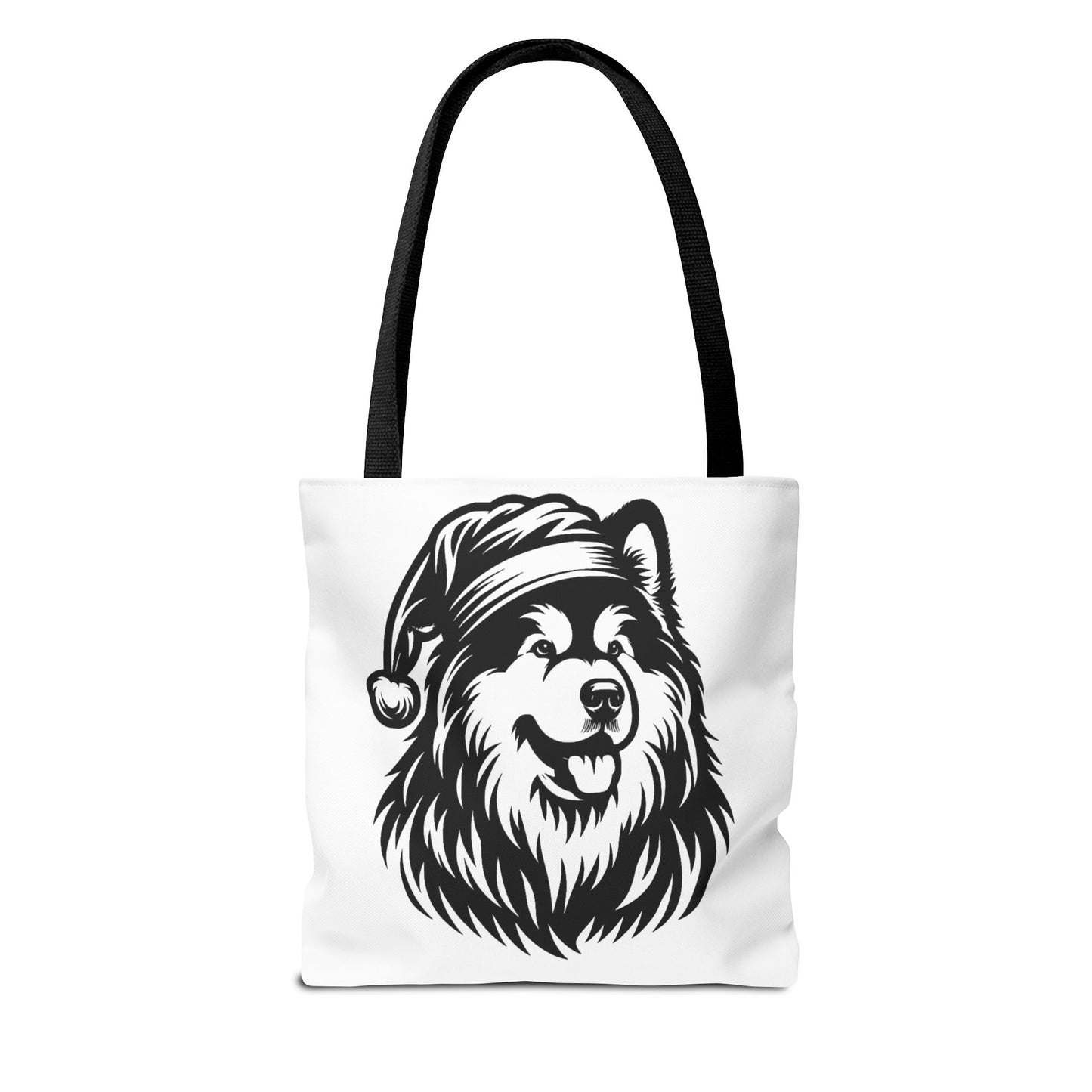 Santa Paws Malamute Tote Bag