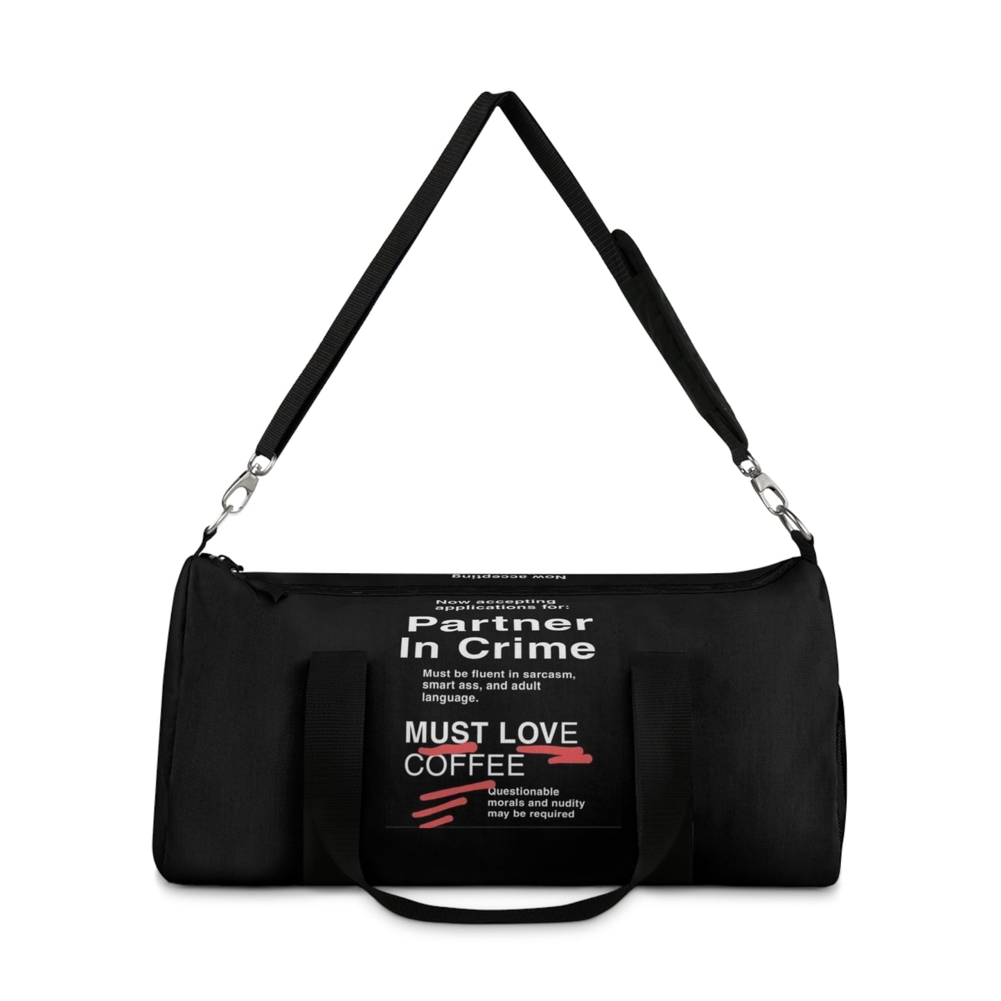 Partner In Crime Duffel Bag
