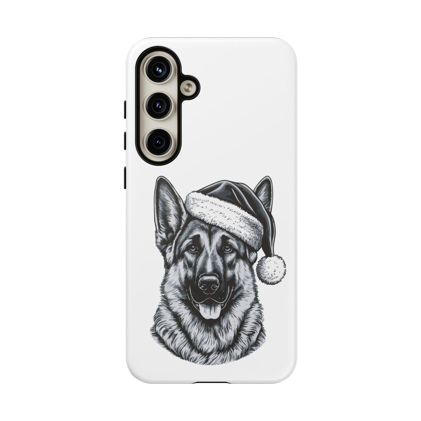 Santa Paws German Shepherd Samsung Case