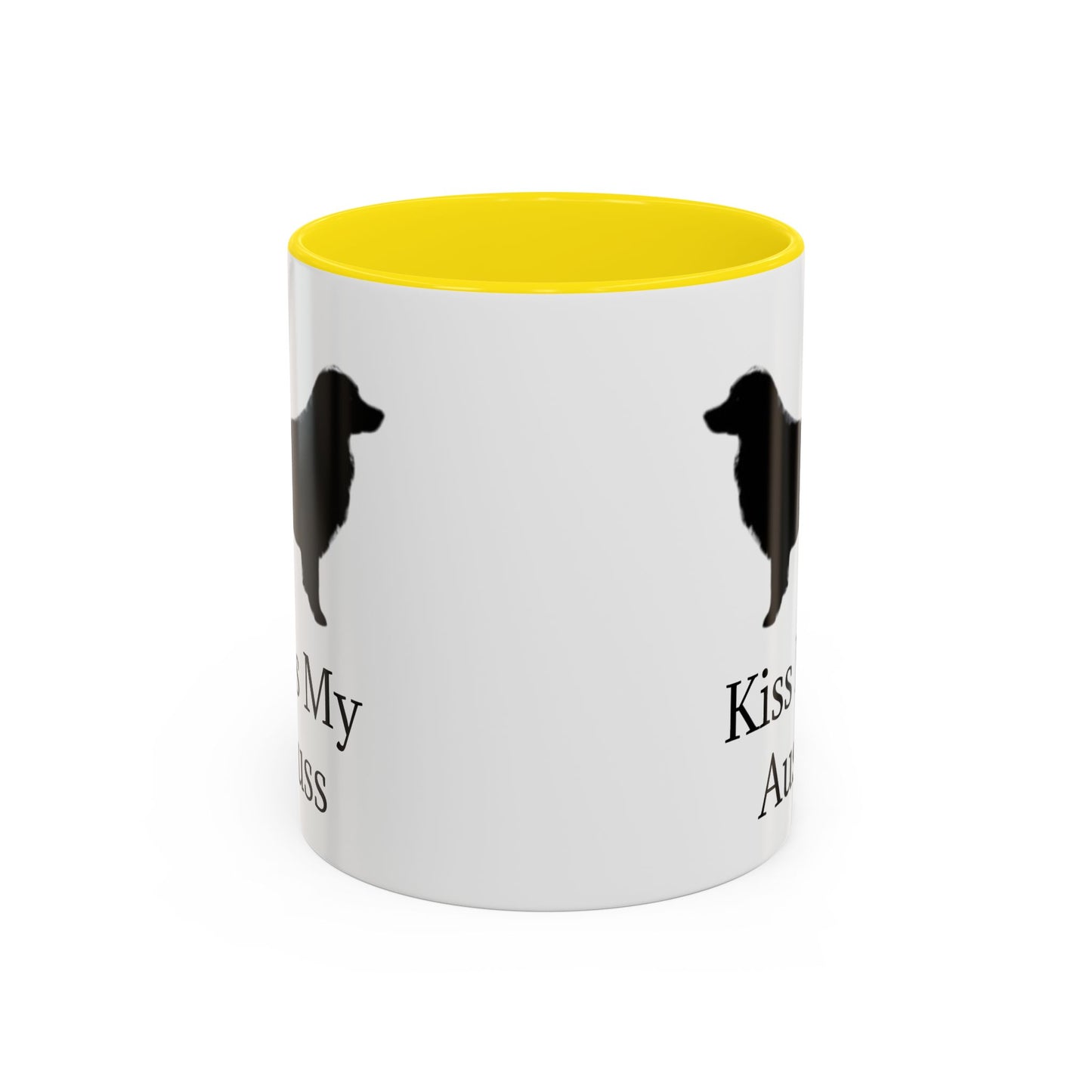 Kiss My Auss 2-Tone Coffee Mug