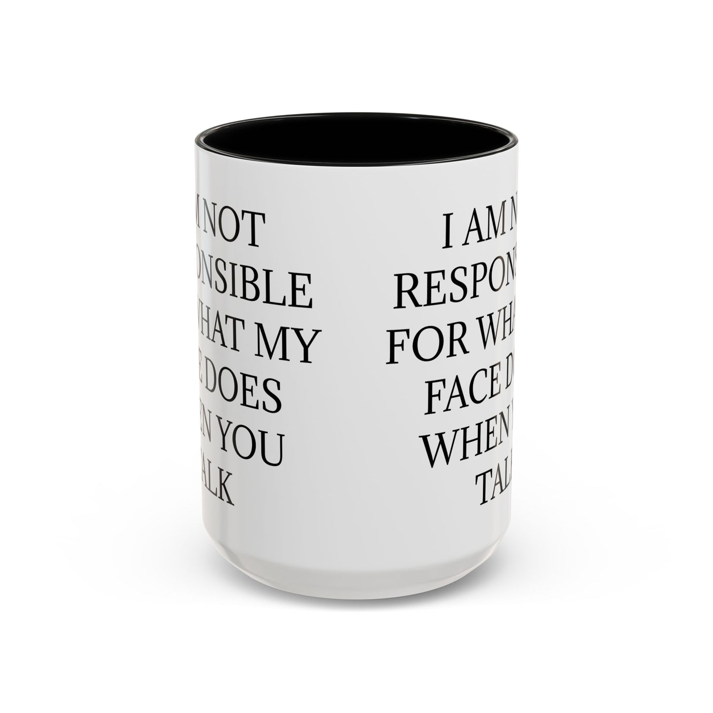 When You Talk 2-Tone Coffee Mug