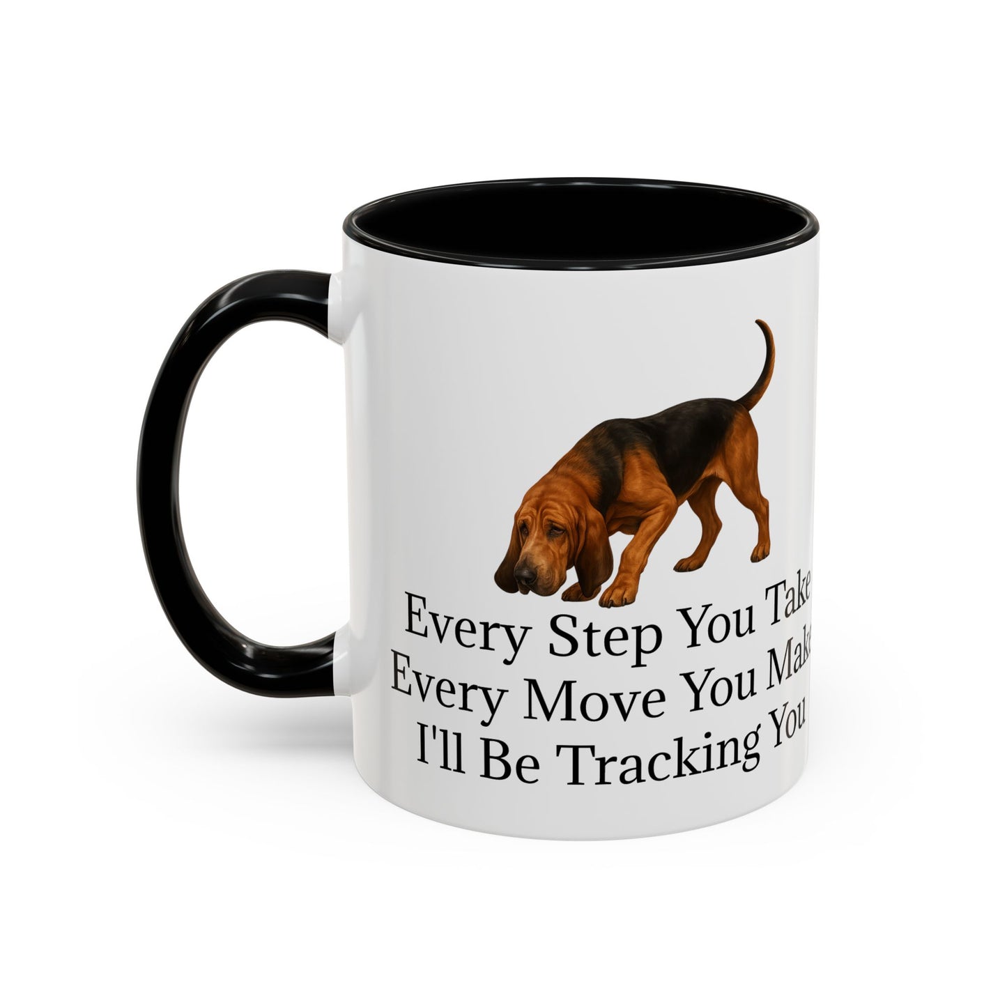 Tracking You 2-Tone Coffee Mug