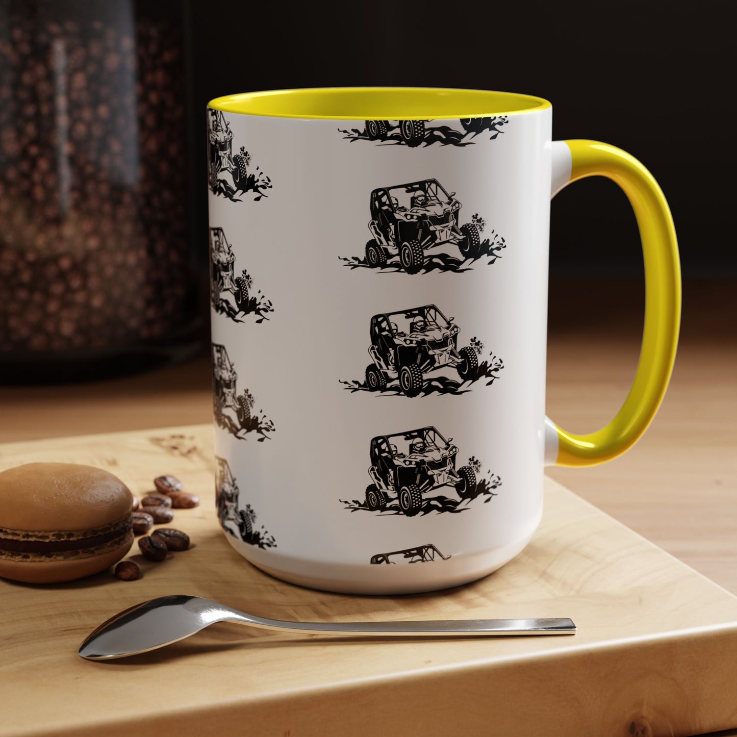 Slingin' Mud Side By Side 2-Tone Coffee Mug