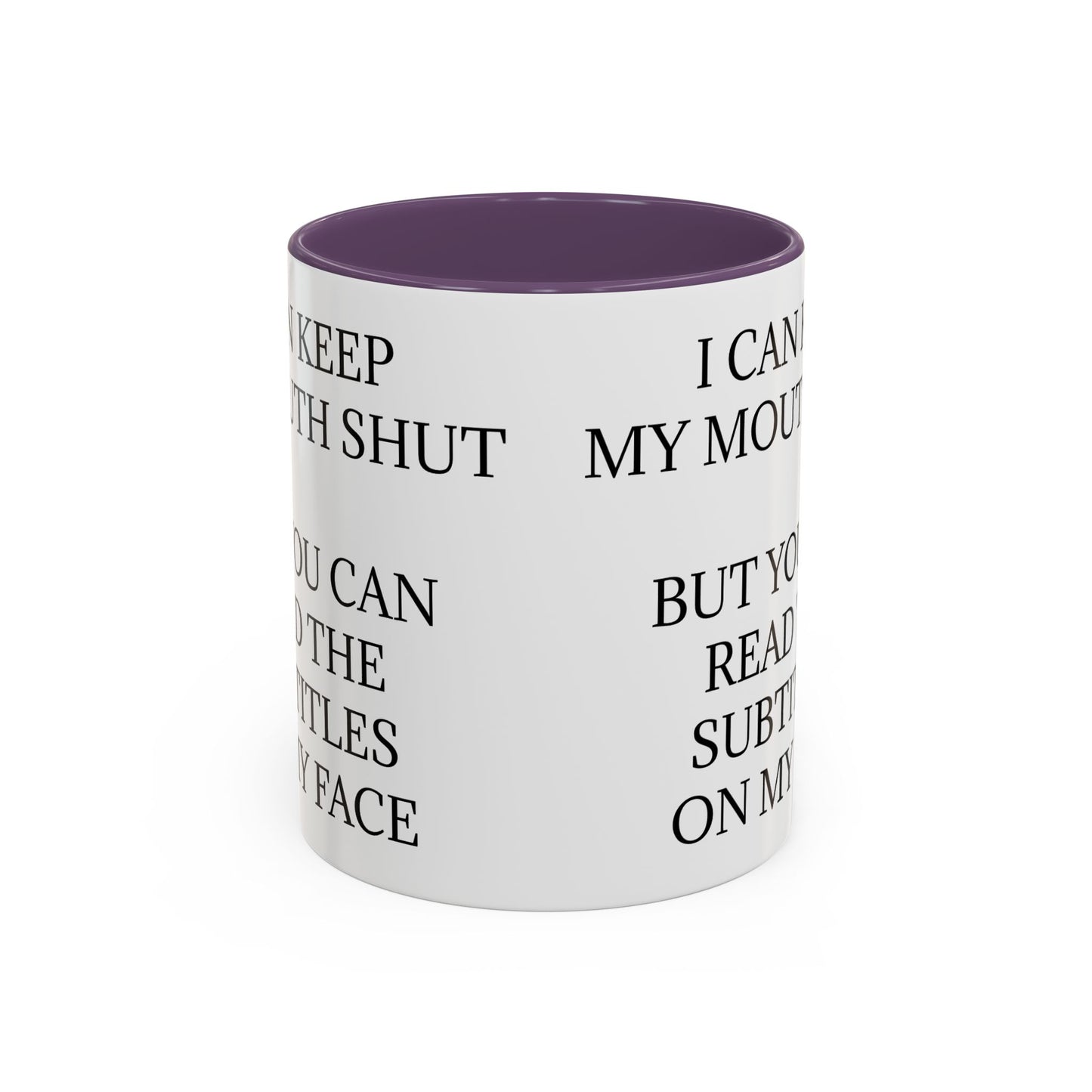Subtitles 2-Tone Coffee Mug