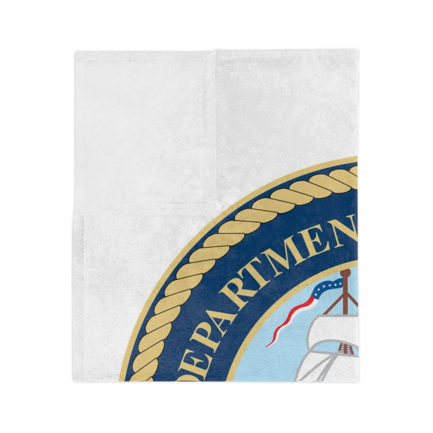 US Navy Velveteen Microfiber Blanket