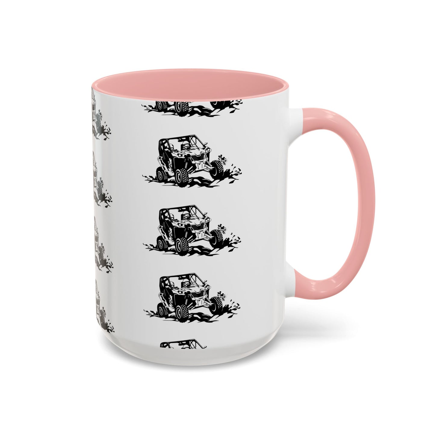 Slingin' Mud Side By Side 2-Tone Coffee Mug