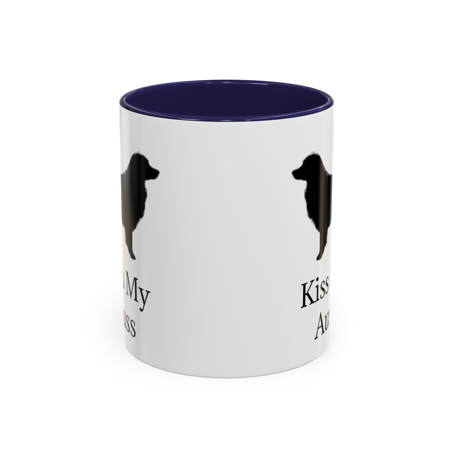 Kiss My Auss 2-Tone Coffee Mug