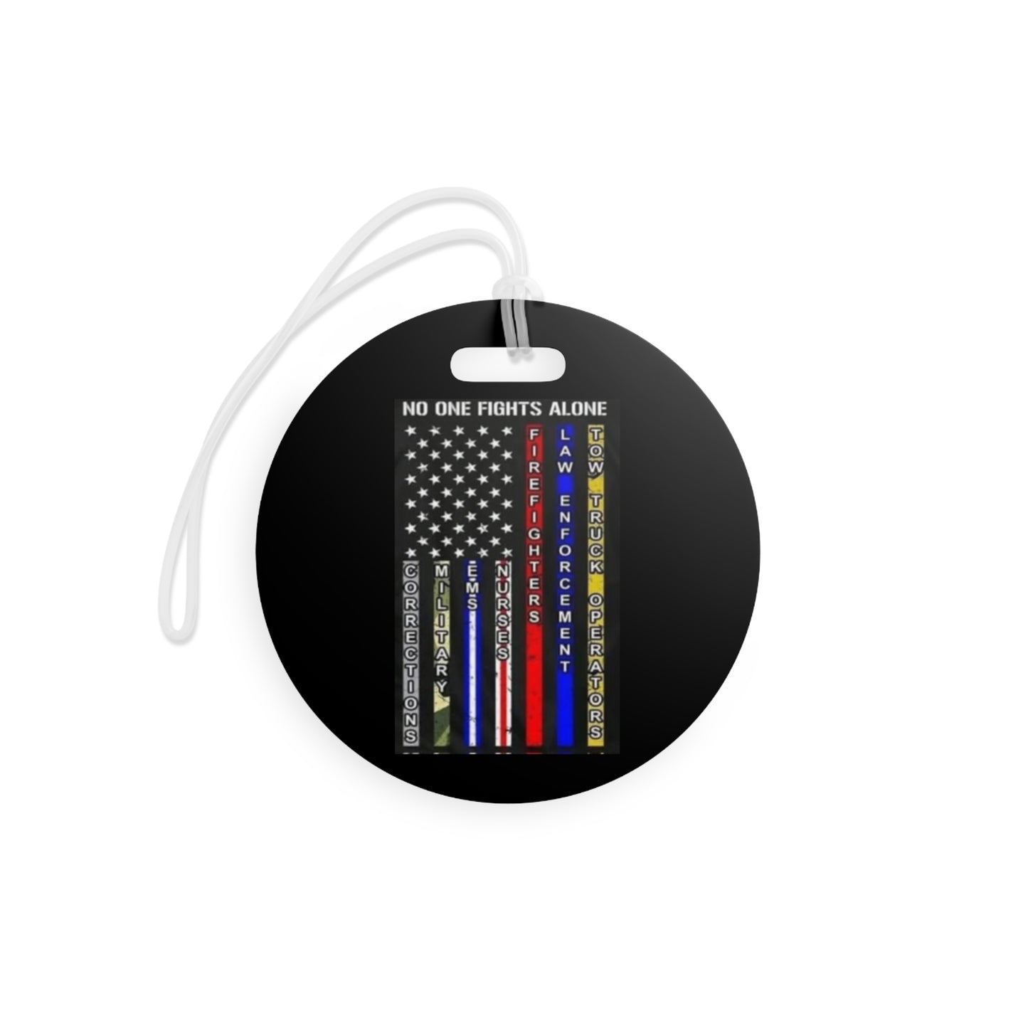 No One Fights Alone Luggage Tag