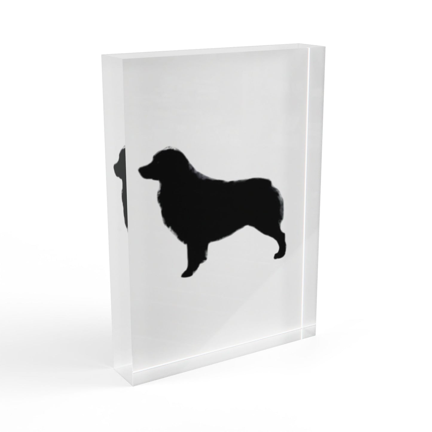 Aussie Silhouette Acrylic Photo Block