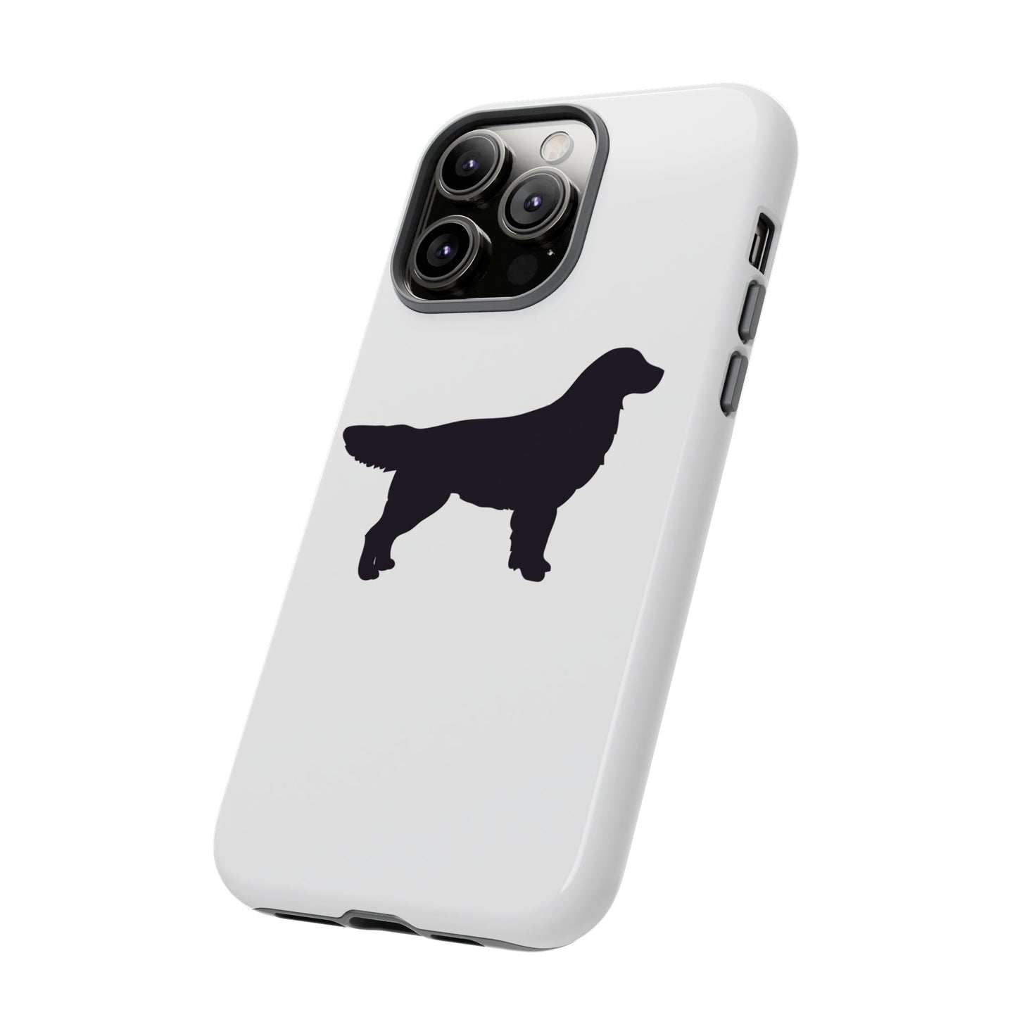 Golden Silhouette iPhone Case