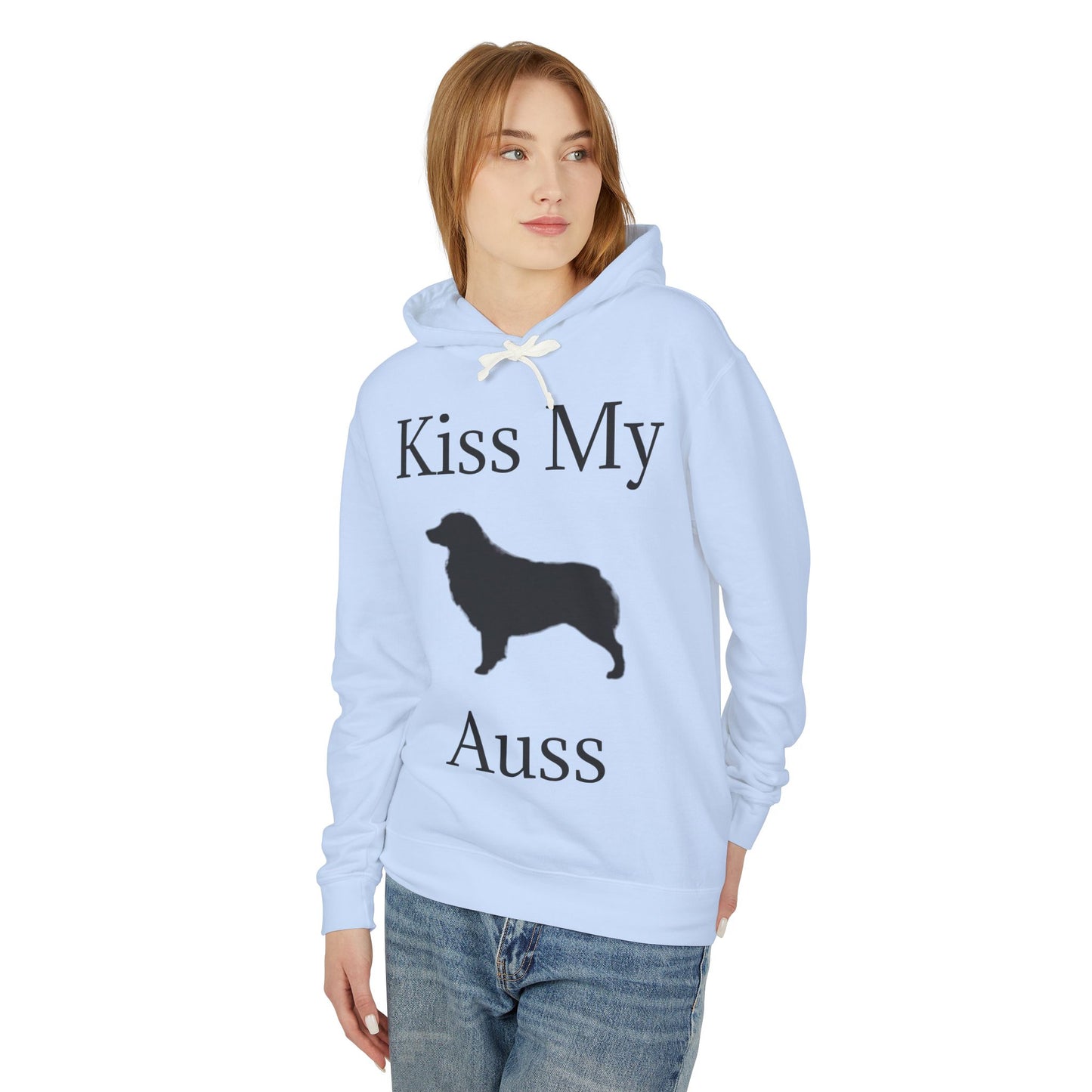 Kiss My Auss Unisex Lightweight Hoodie