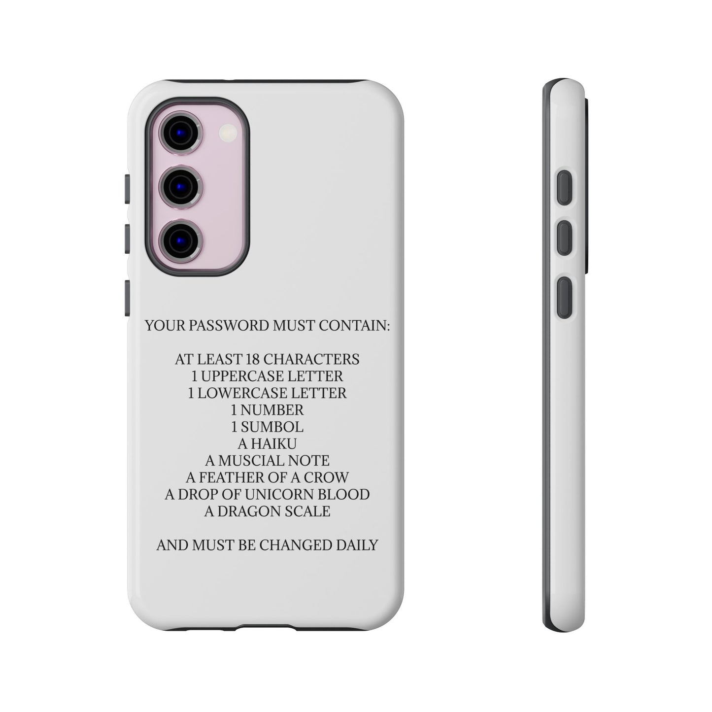 Password Samsung Case