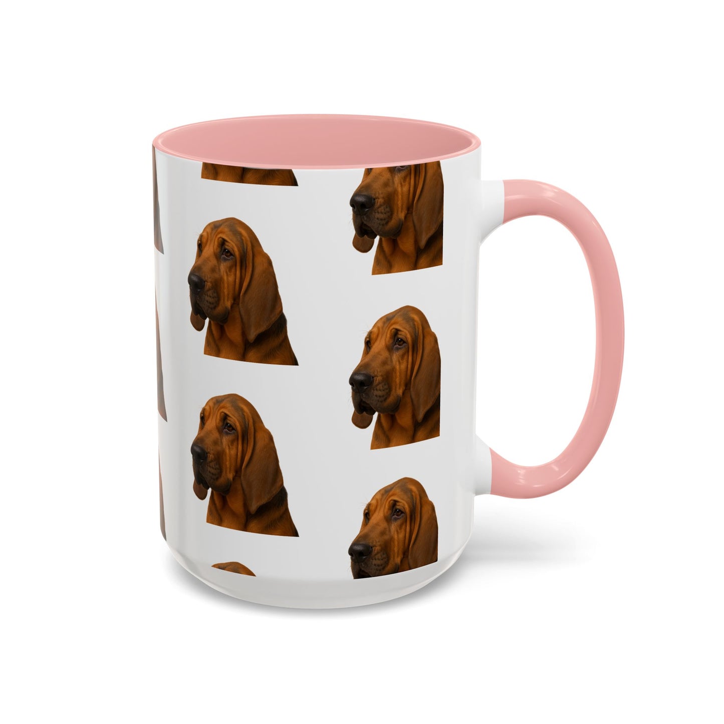 Bloodhound Head 2-Tone Coffee Mug