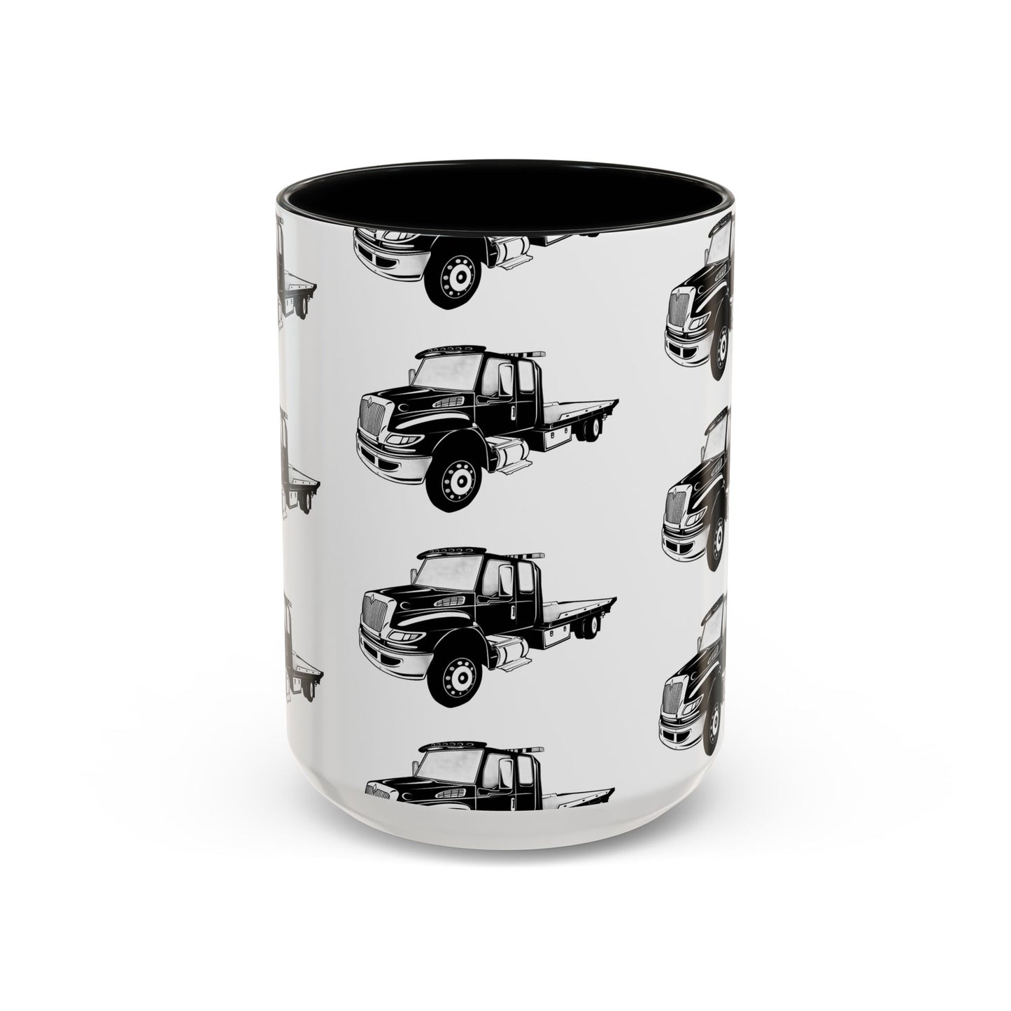 Flatbed Tow Truck 2-Tone Coffee Mug