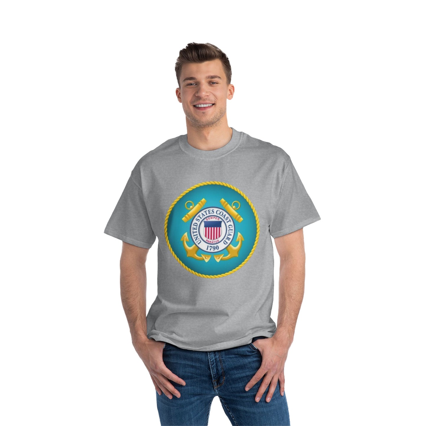 US Coast Guard Men's Short-Sleeve Crewneck Tee