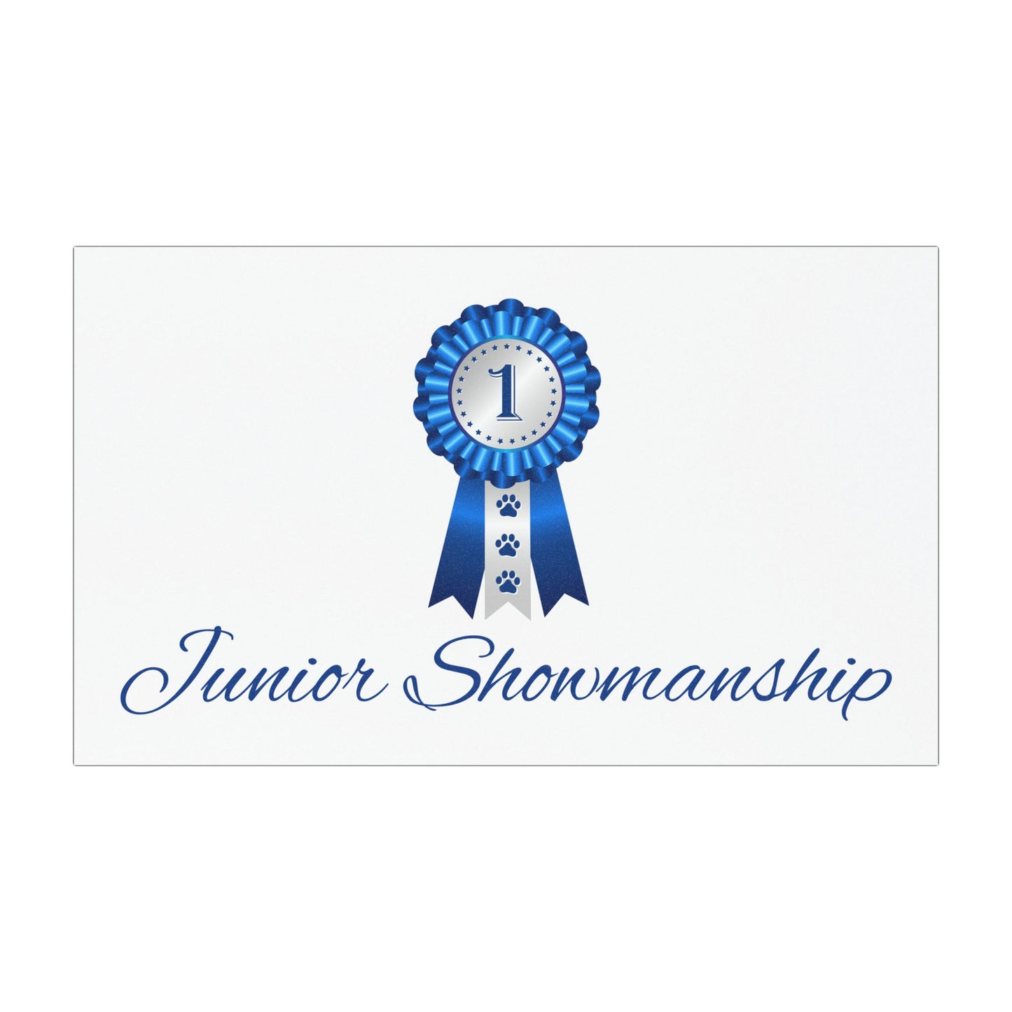 Junior Showmanship Indoor/Outdoor Magnet