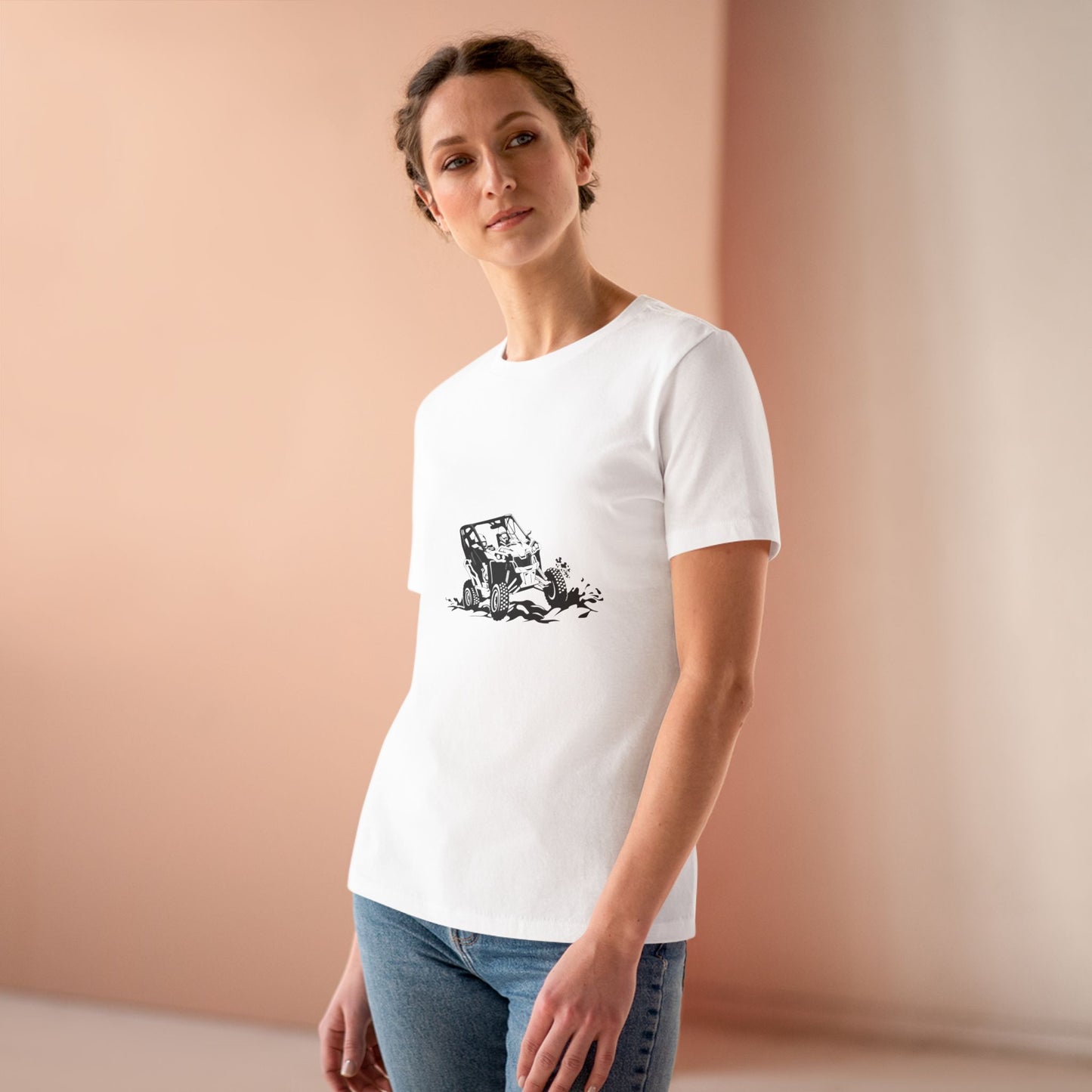 Slingin' Mud Side By Side Women's Short Sleeve Crewneck Tee