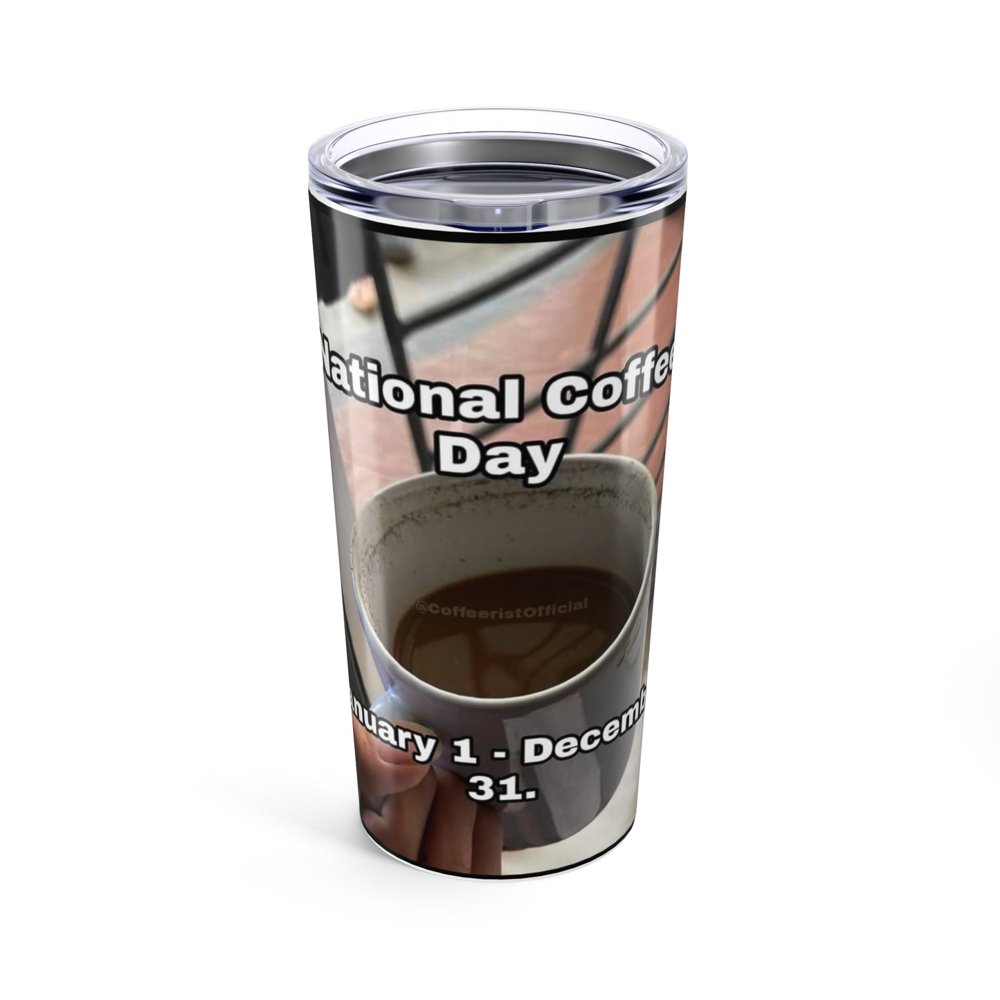 National Coffee Day Tumbler