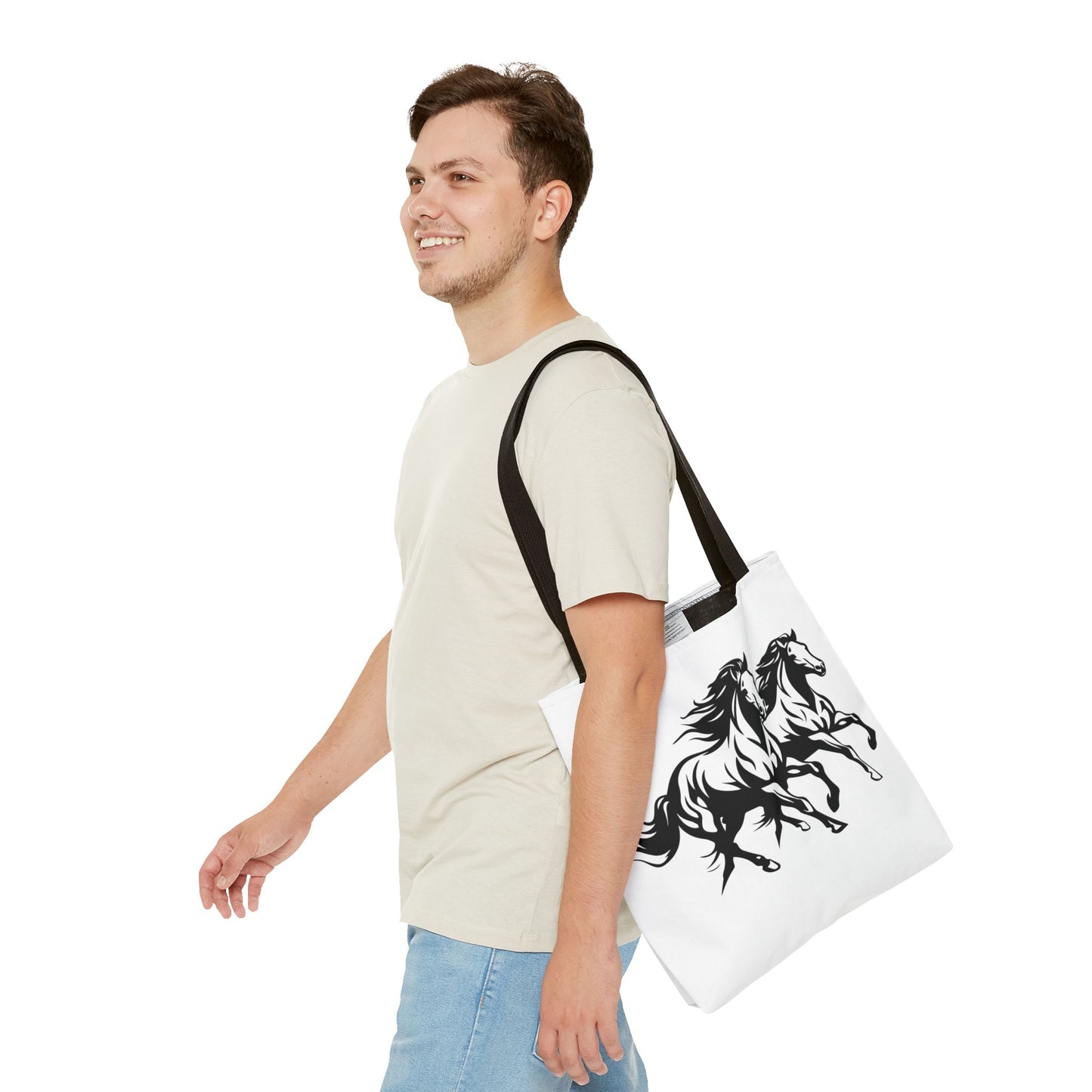 Horsin' Around Tote Bag