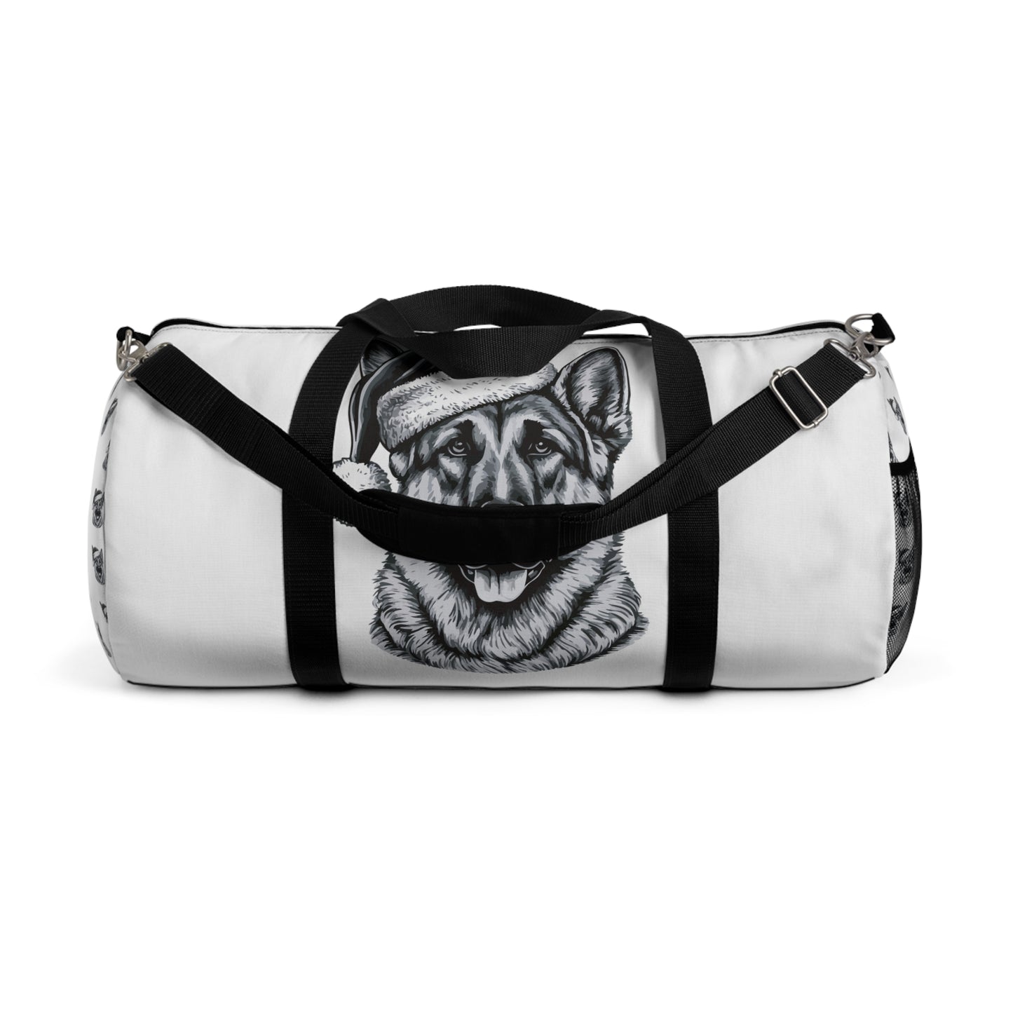 Santa Paws German Shepherd Duffel Bag