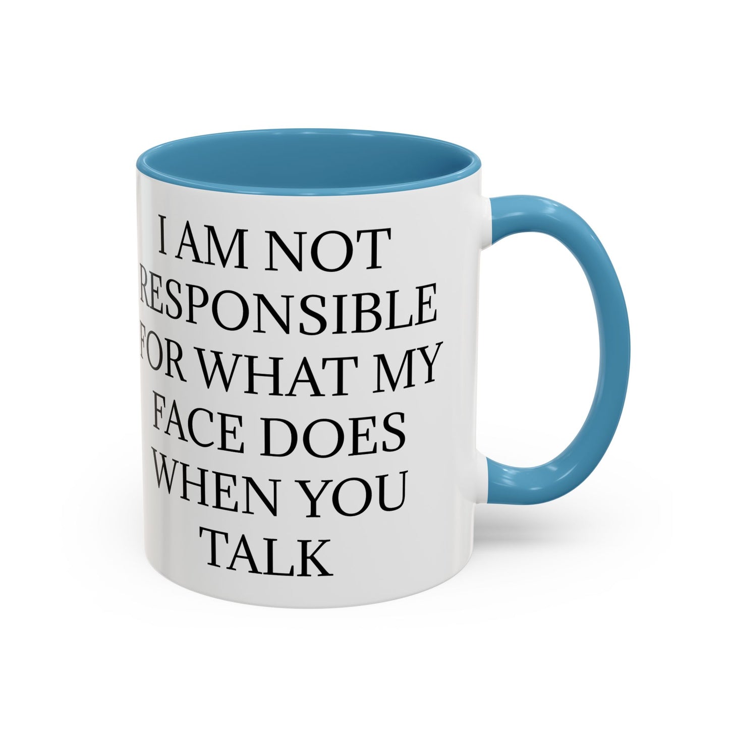 When You Talk 2-Tone Coffee Mug
