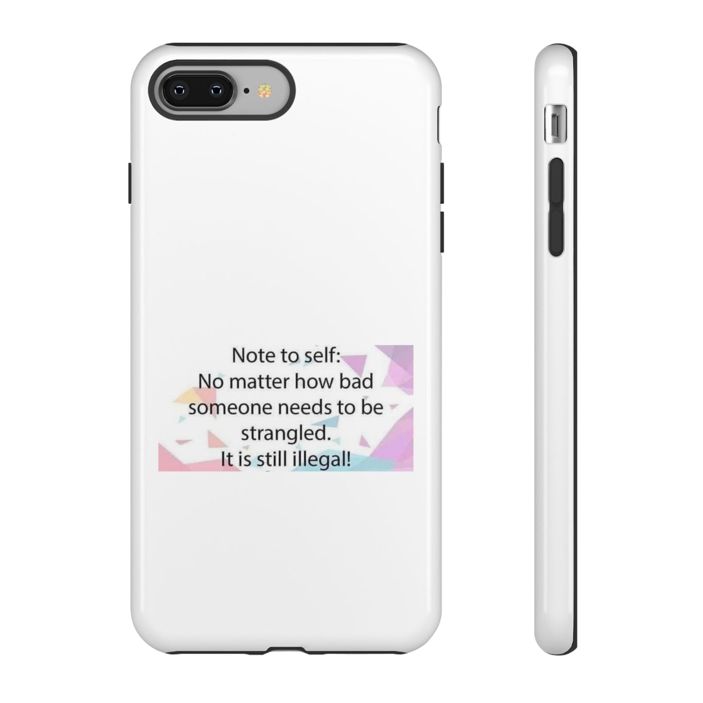 Note To Self iPhone Case