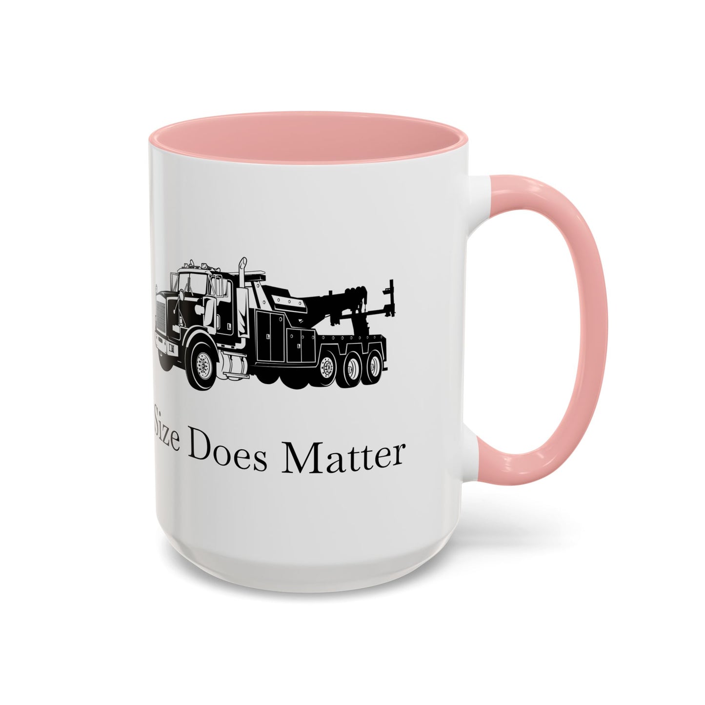 Size Does Matter 2-Tone Coffee Mug