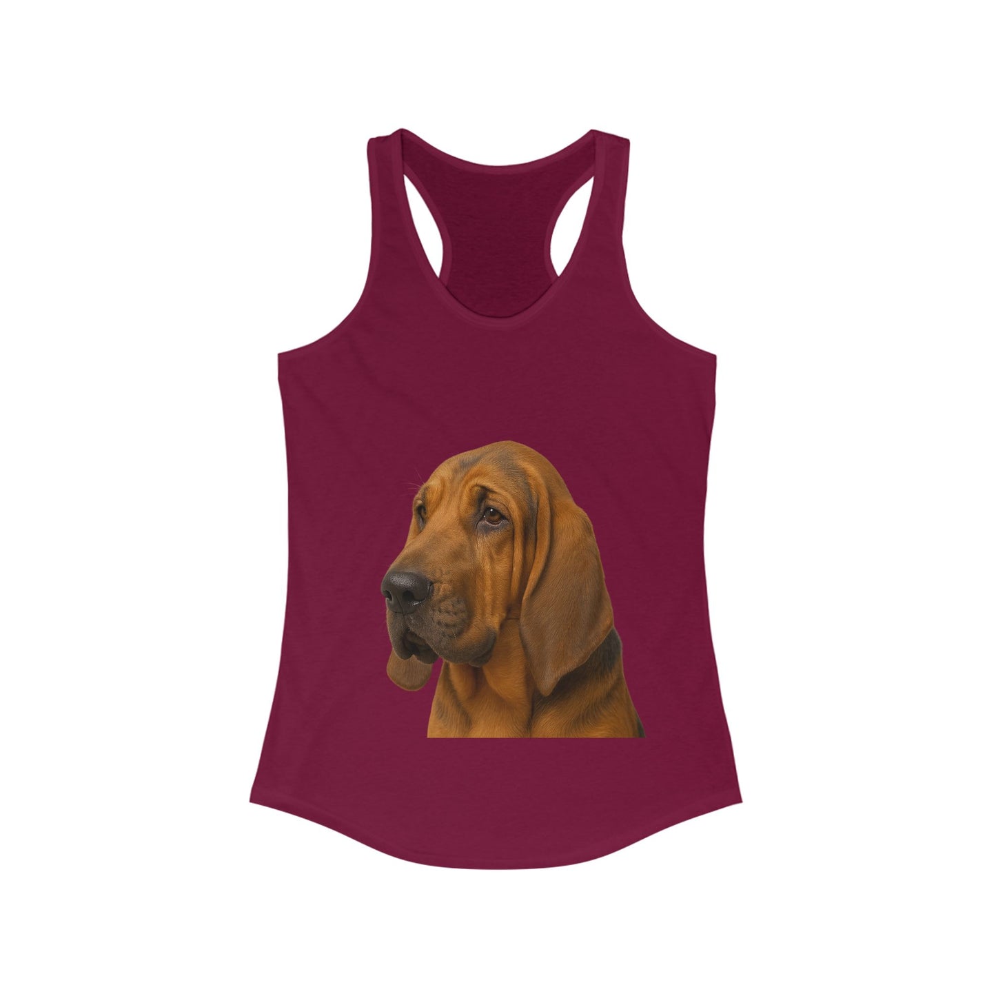 Bloodhound Head Women's Racerback Tank