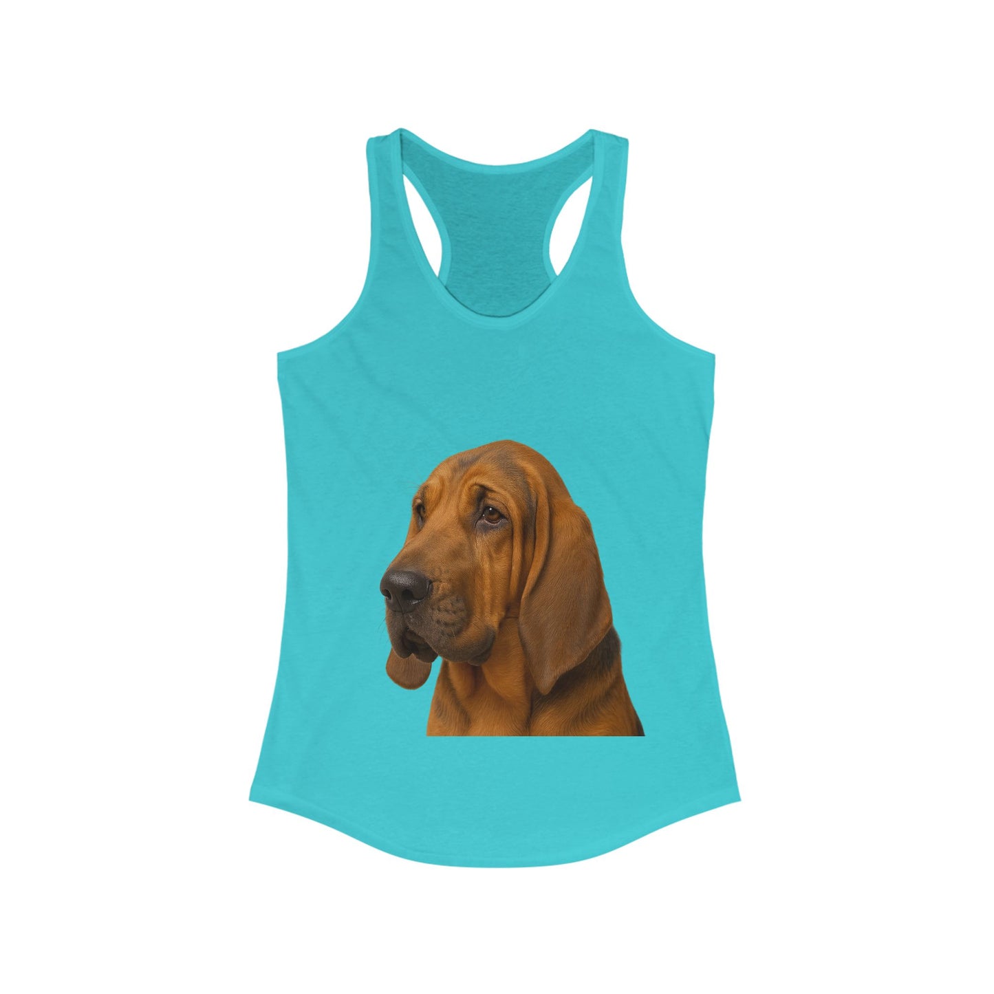 Bloodhound Head Women's Racerback Tank