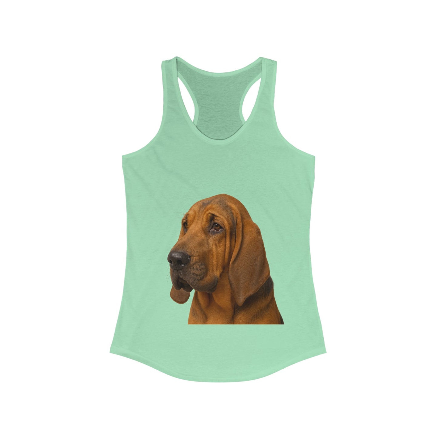 Bloodhound Head Women's Racerback Tank