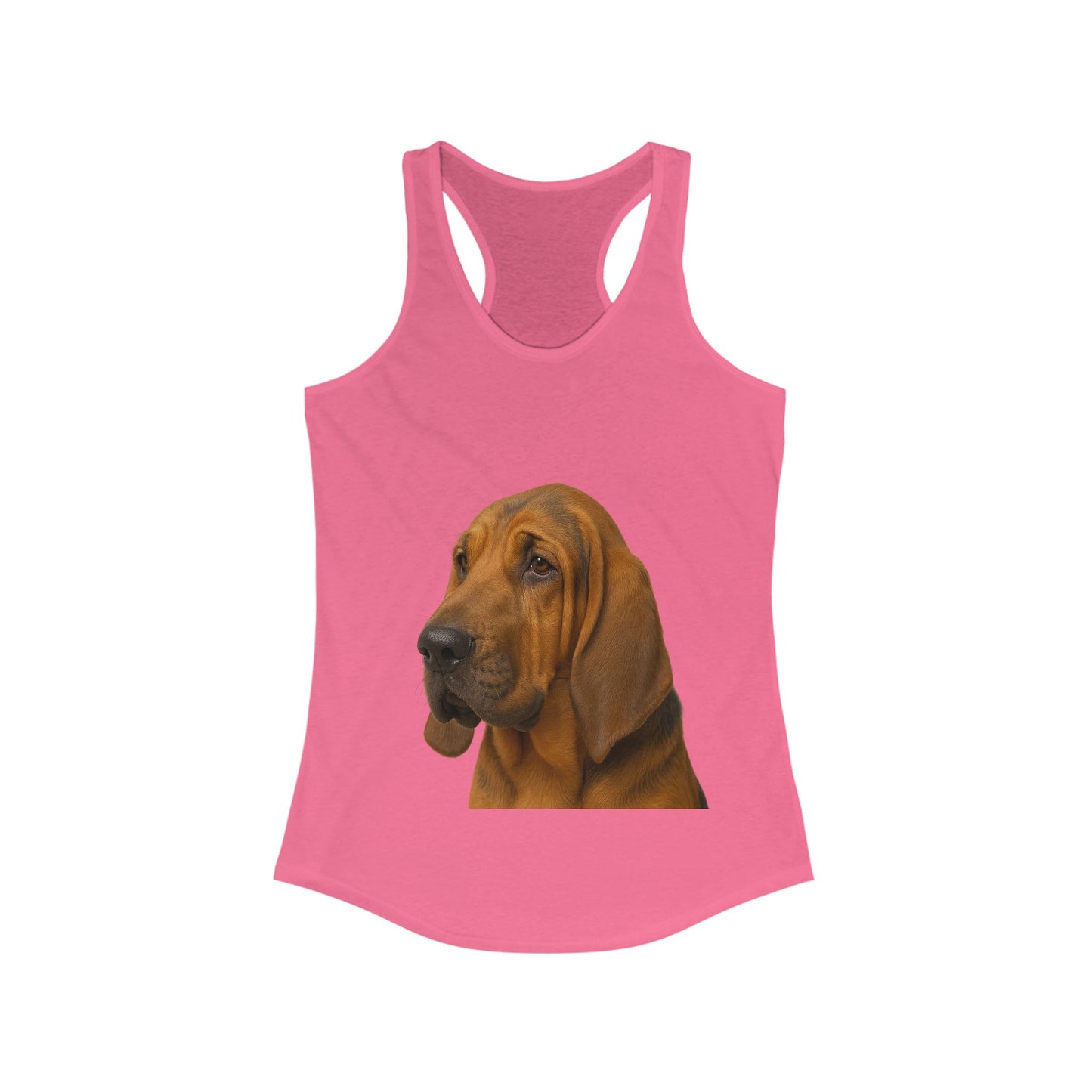 Bloodhound Head Women's Racerback Tank