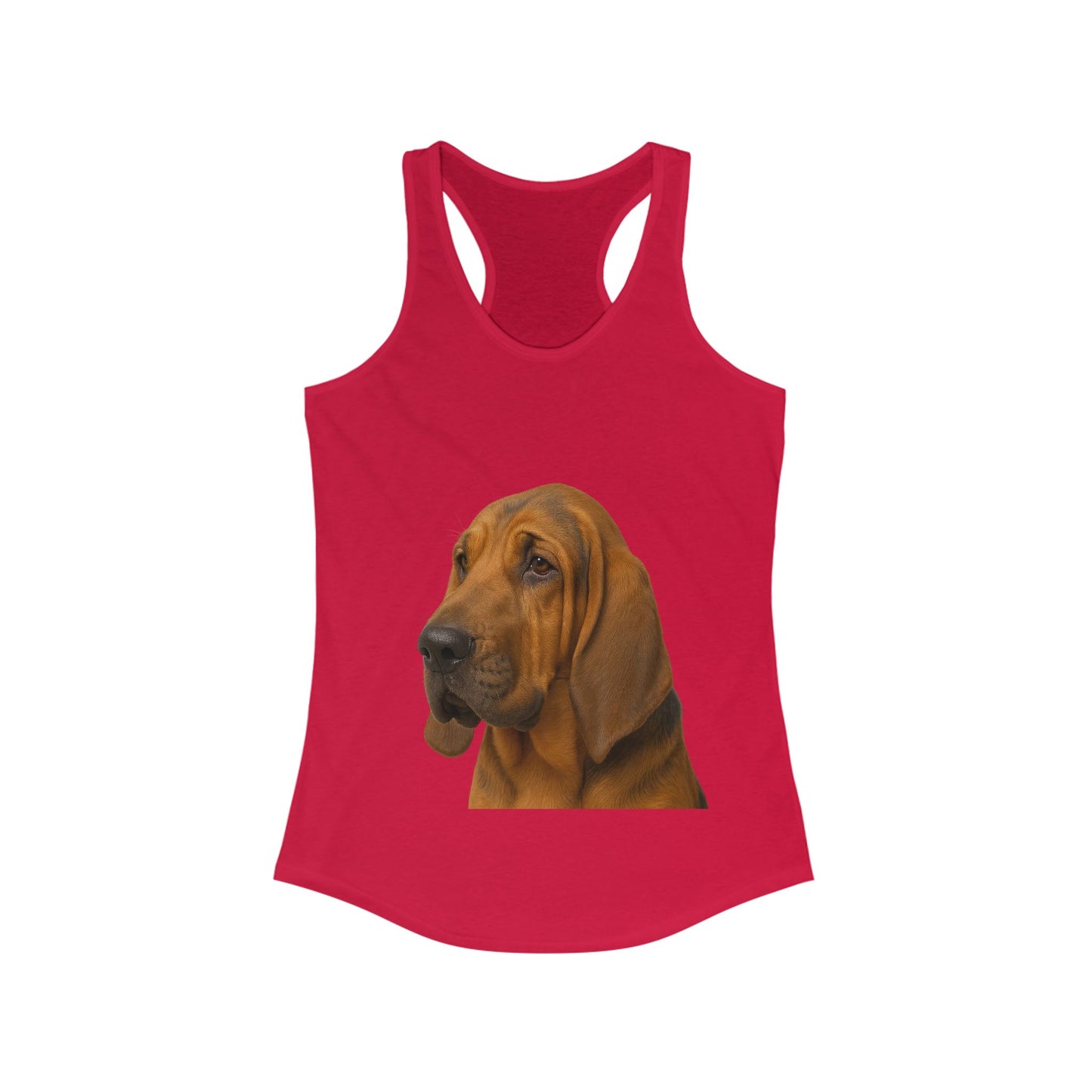Bloodhound Head Women's Racerback Tank