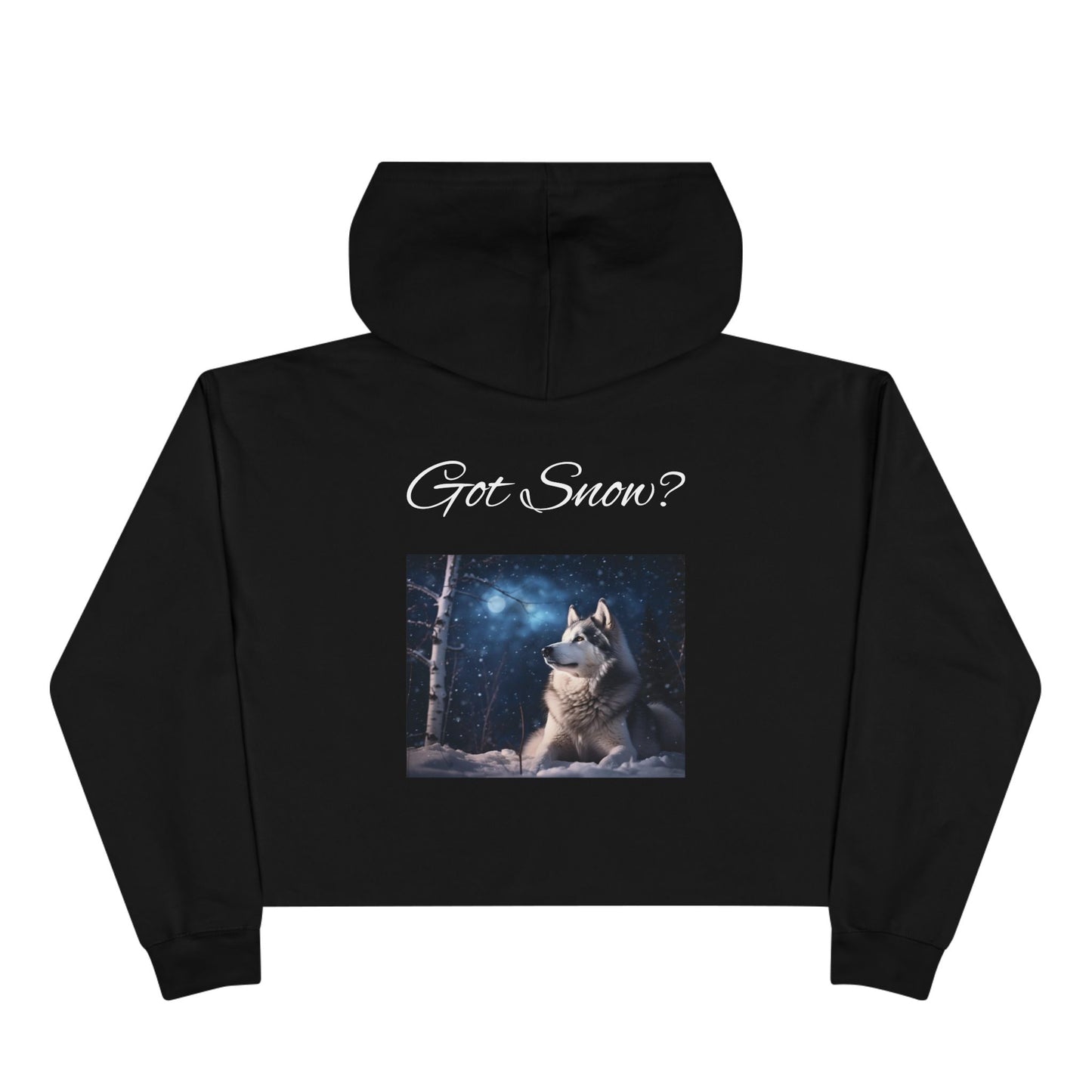Got Snow? Women's Crop Hoodie