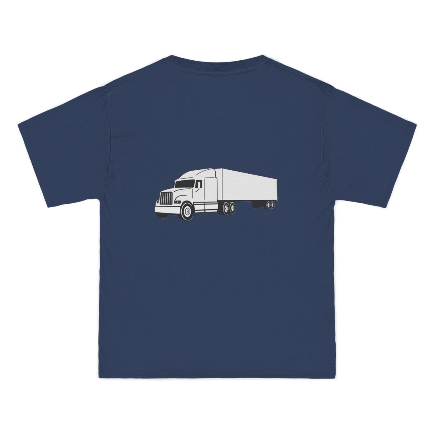 Semi Truck Men's Short-Sleeve Crewneck Tee