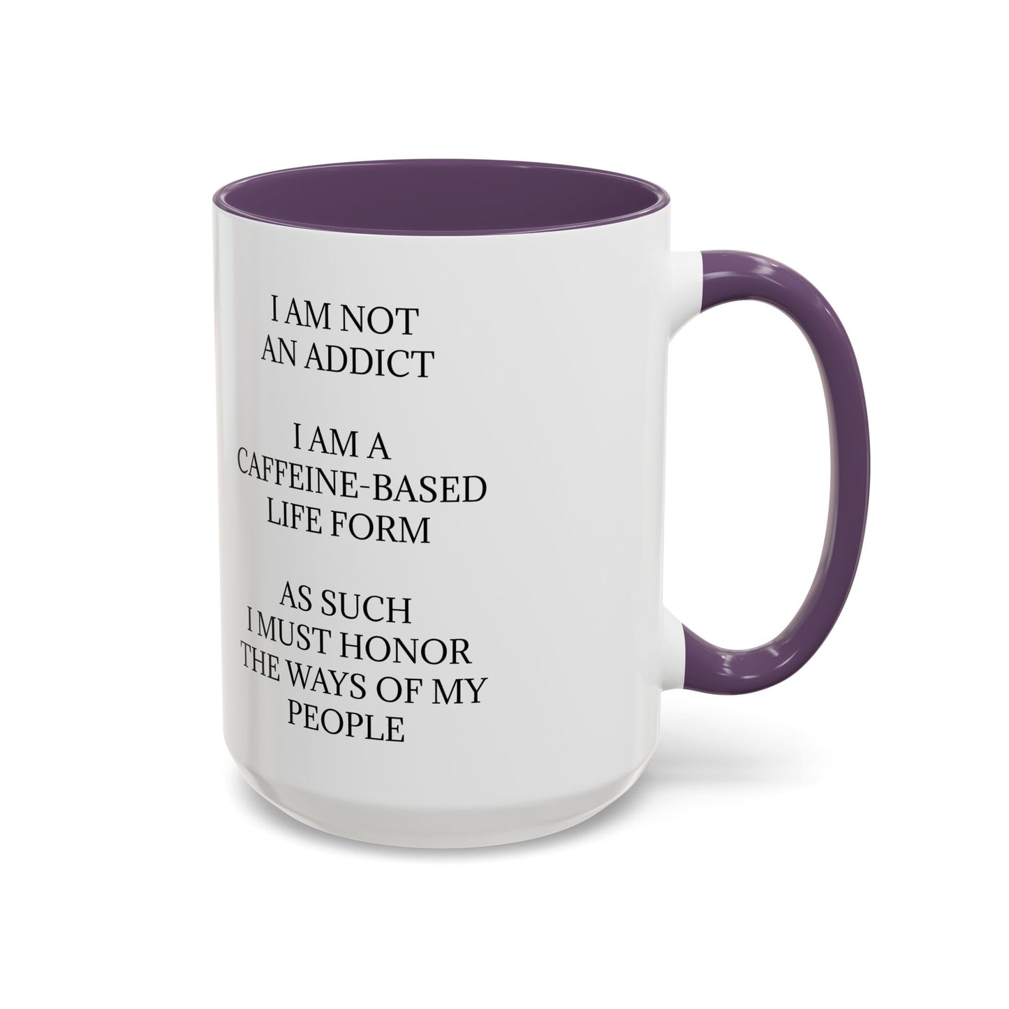 Not An Addict 2-Tone Coffee Mug