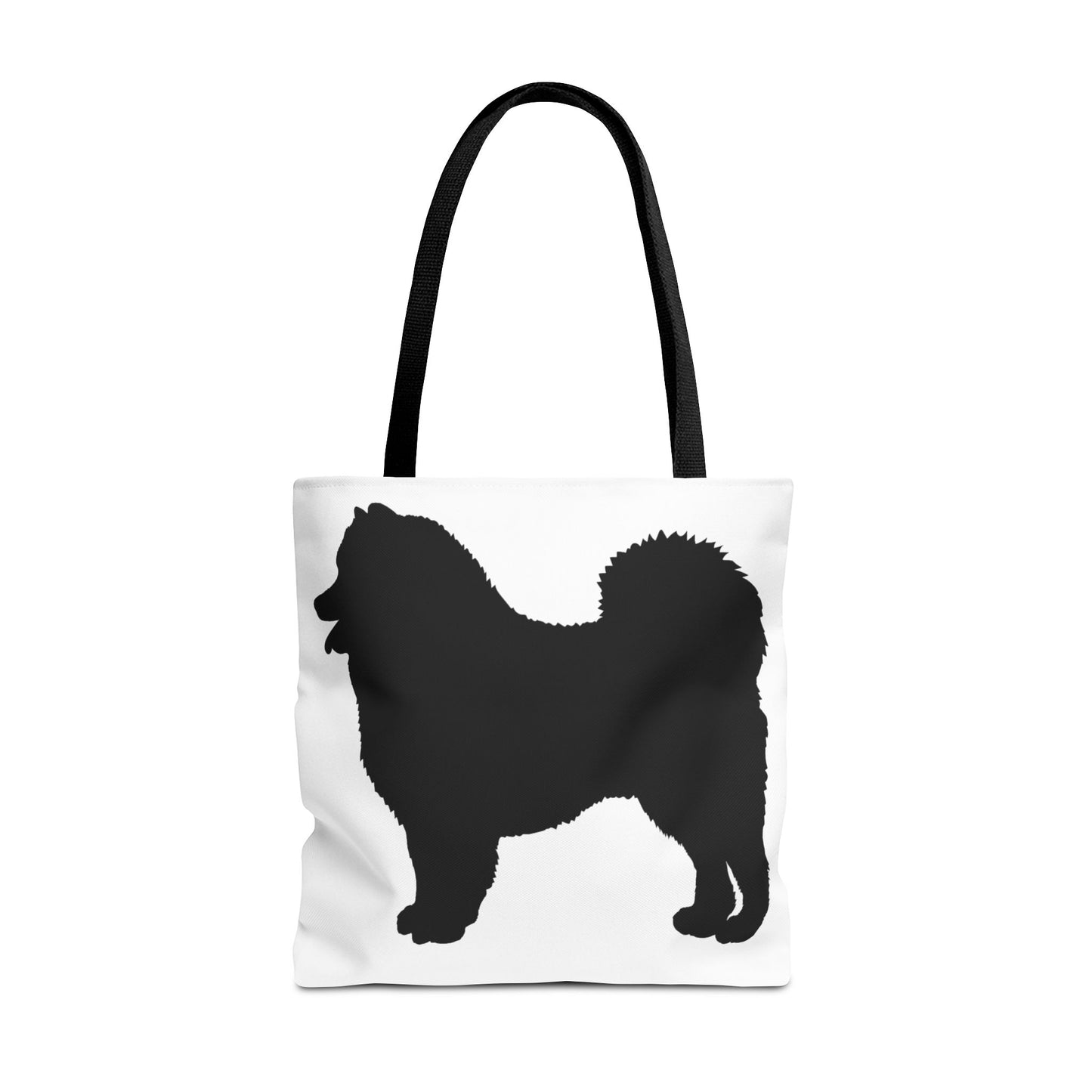 Samoyed Silhouette Tote Bag