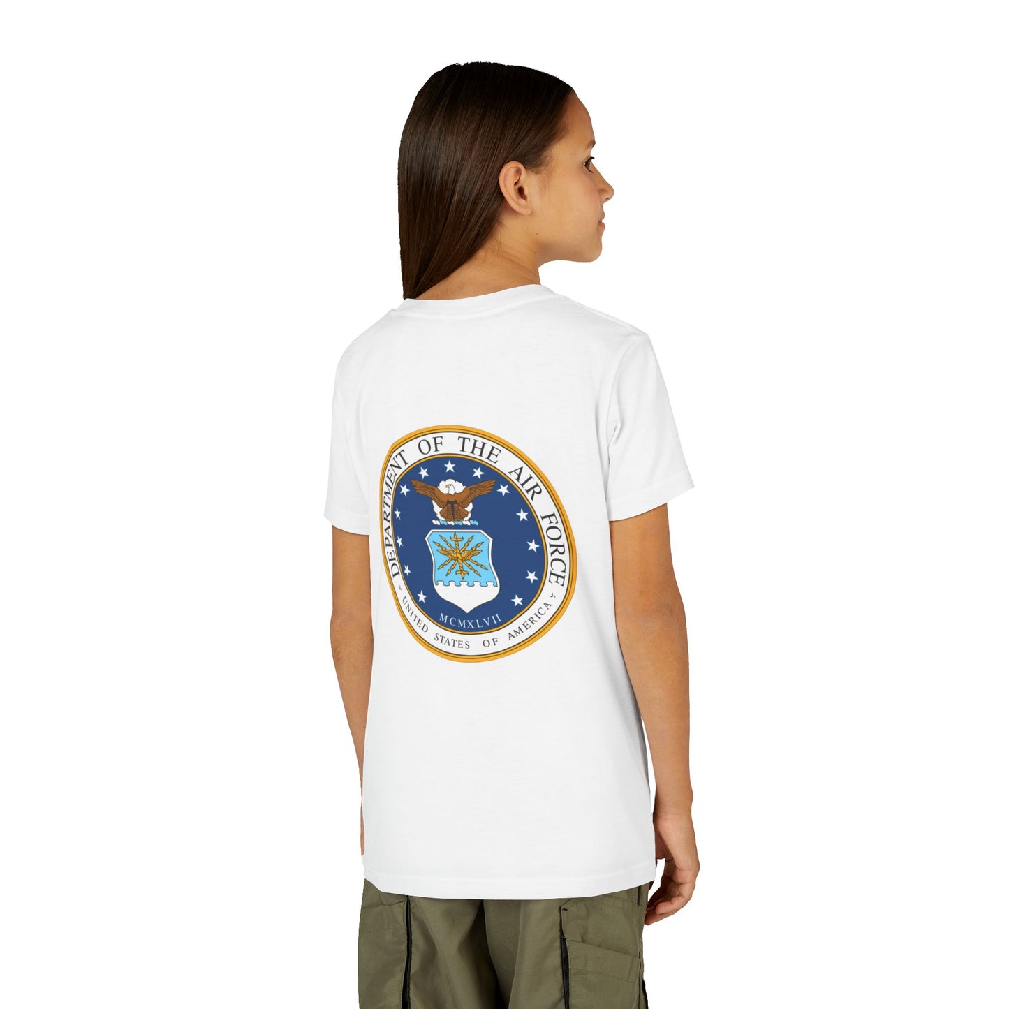US Air Force Youth Unisex Short Sleeve Crewneck Tee