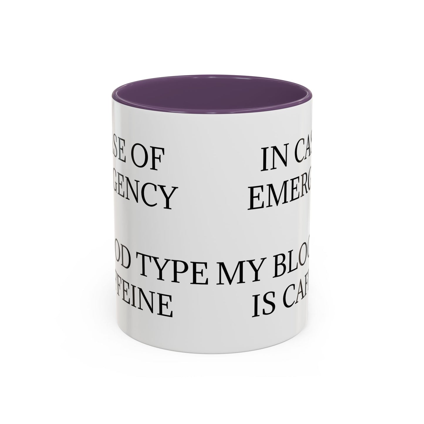 Blood Type 2-Tone Coffee Mug