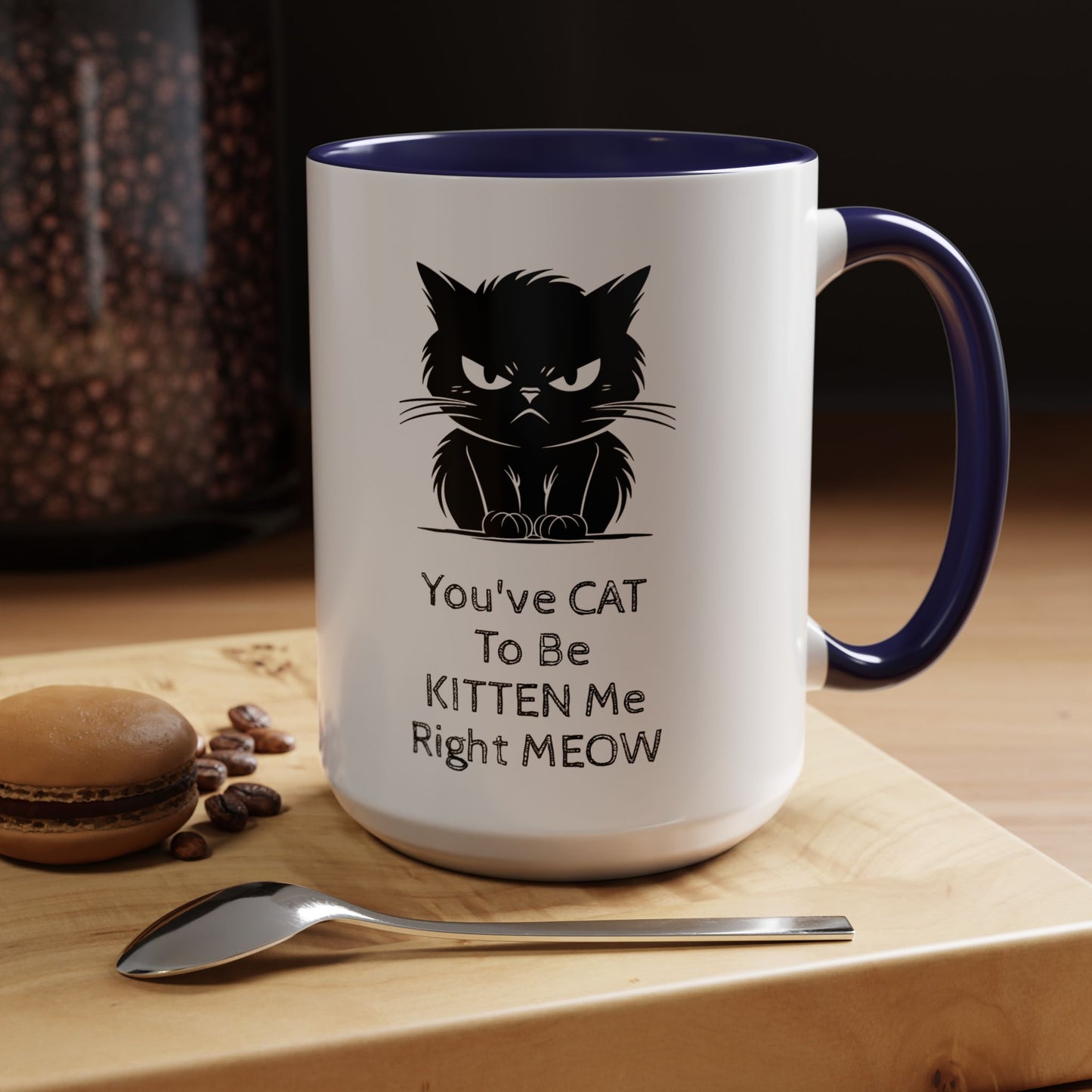 Kitten Me 2-Tone Coffee Mug