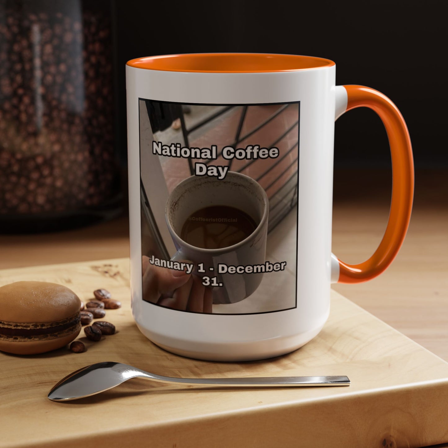National Coffee Day 2-Tone Coffee Mug