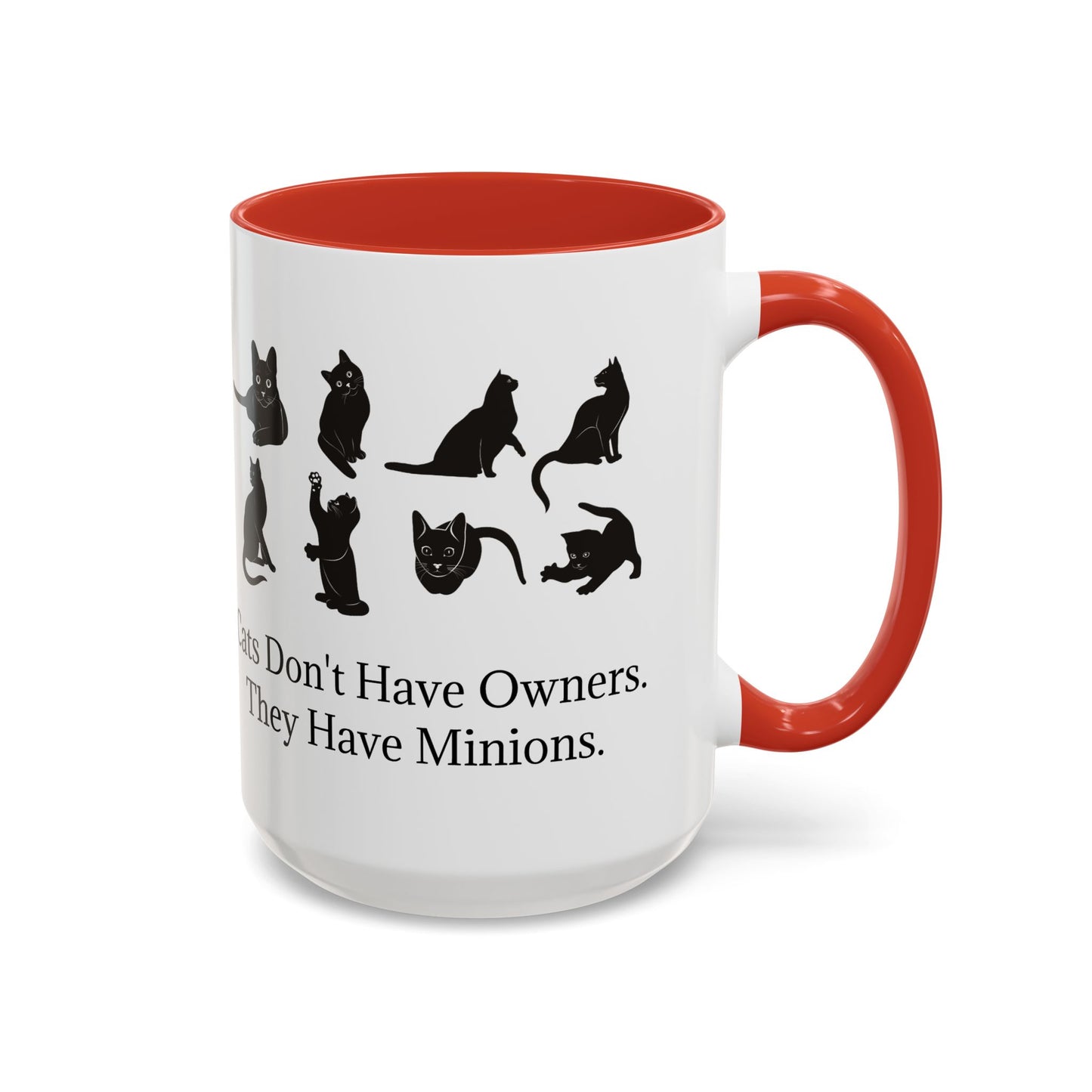 Cat Minions 2-Tone Coffee Mug