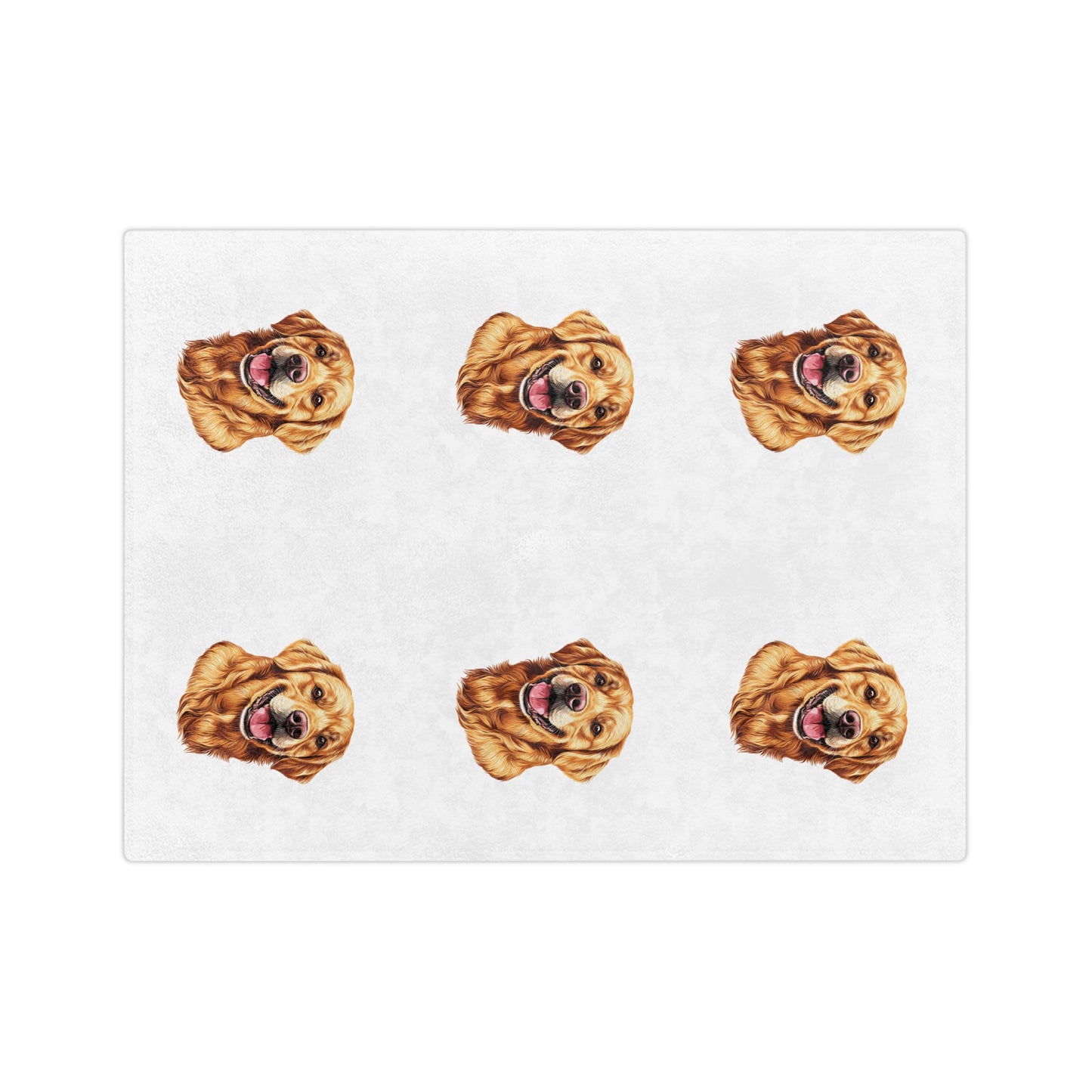 Golden Head Velveteen Microfiber Blanket