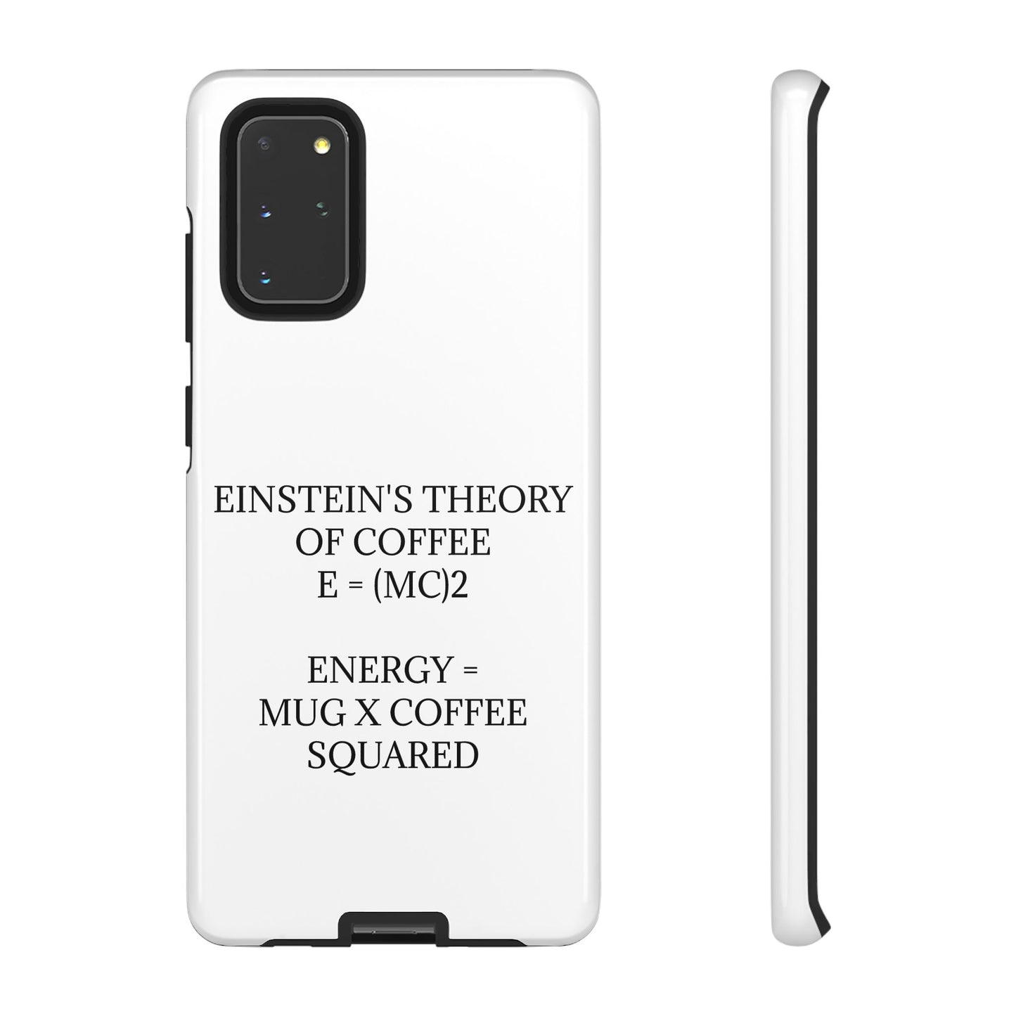 Einstein's Theory Of Coffee Samsung Case