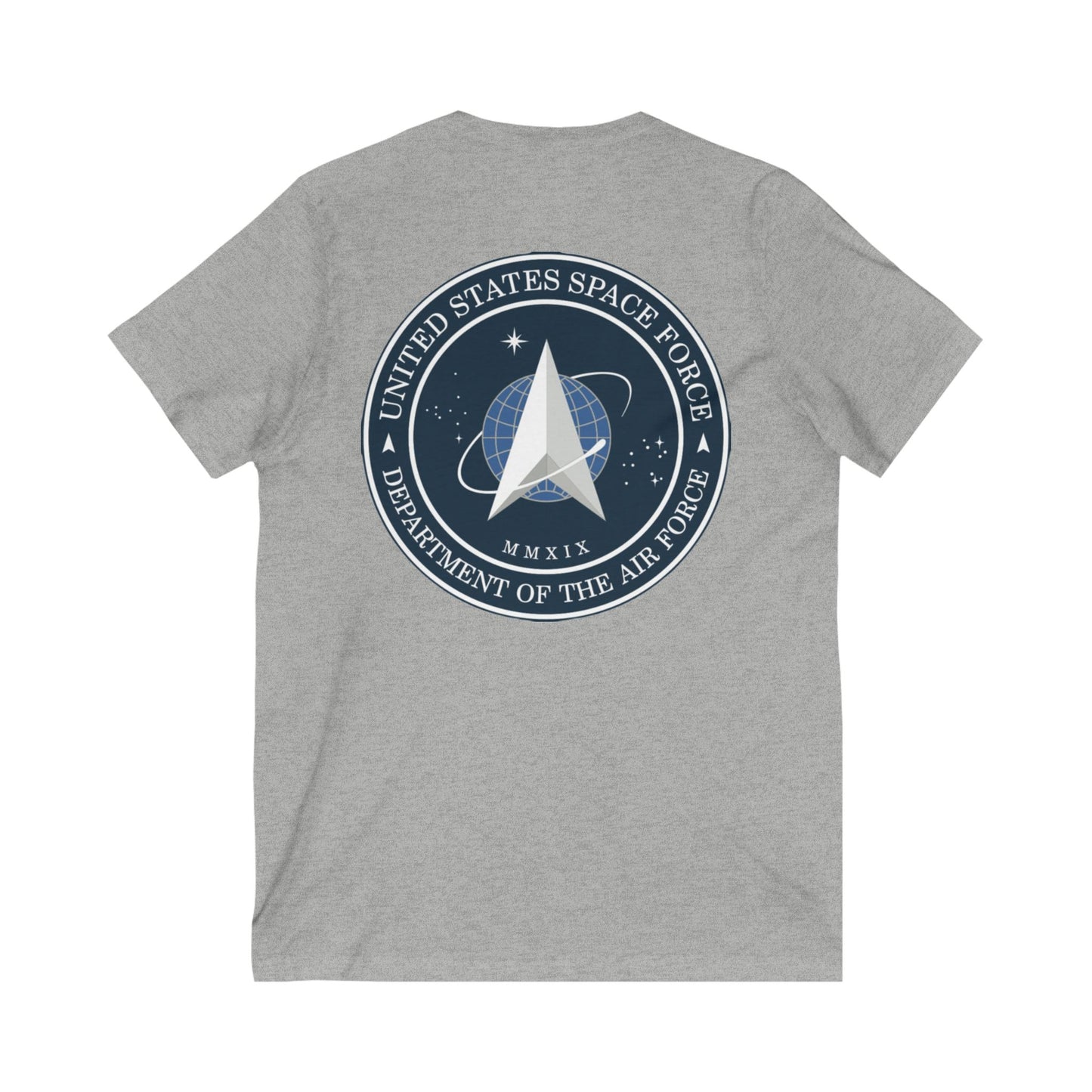 US Space Force Unisex Short Sleeve V-Neck Tee