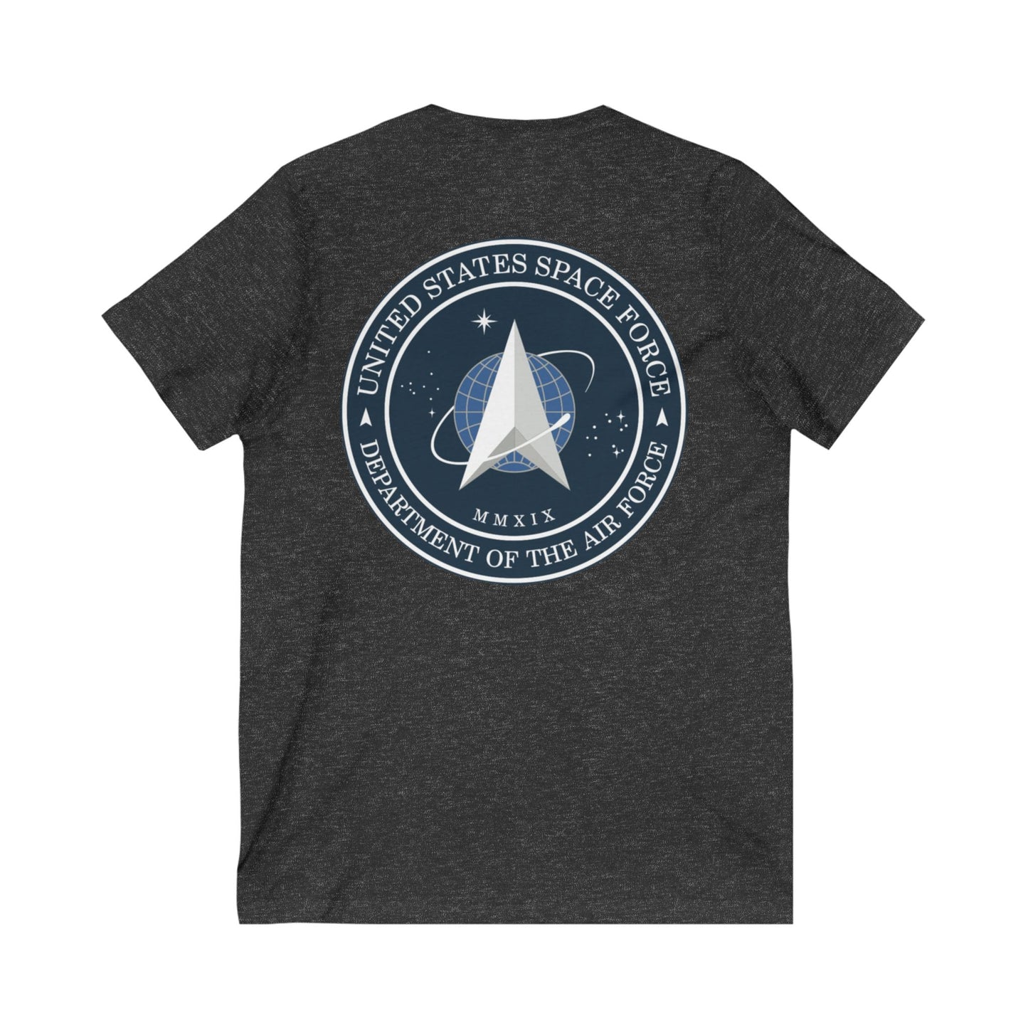 US Space Force Unisex Short Sleeve V-Neck Tee