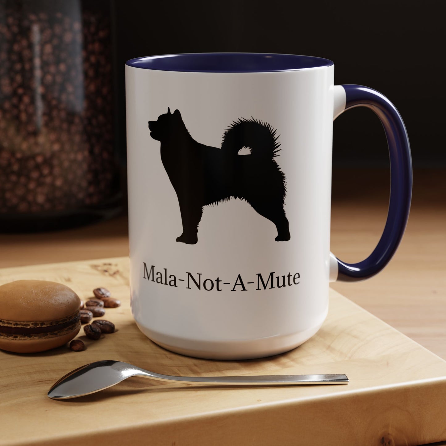 Mala-Not-A-Mute 2-Tone Coffee Mug