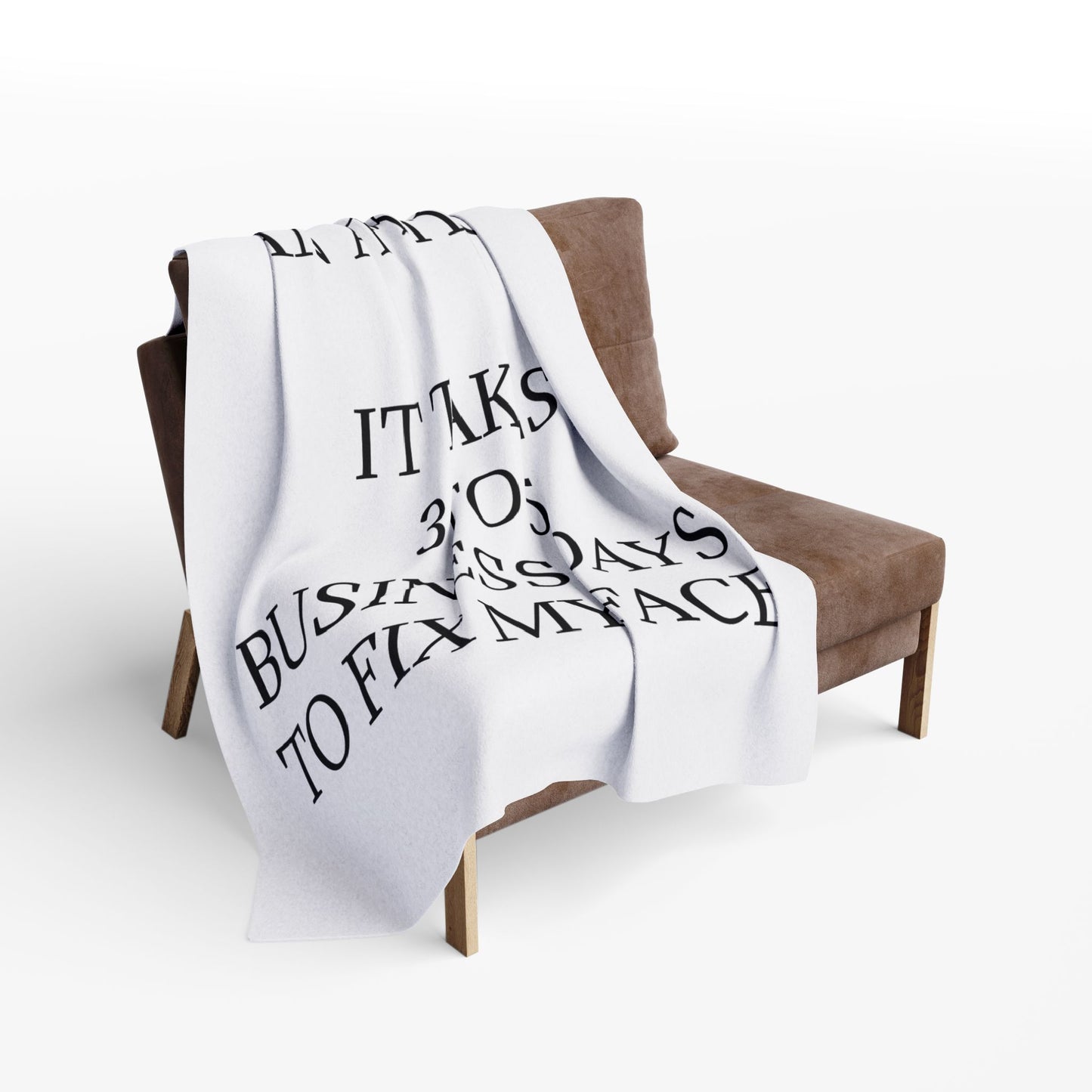 Fix My Face Arctic Fleece Blanket
