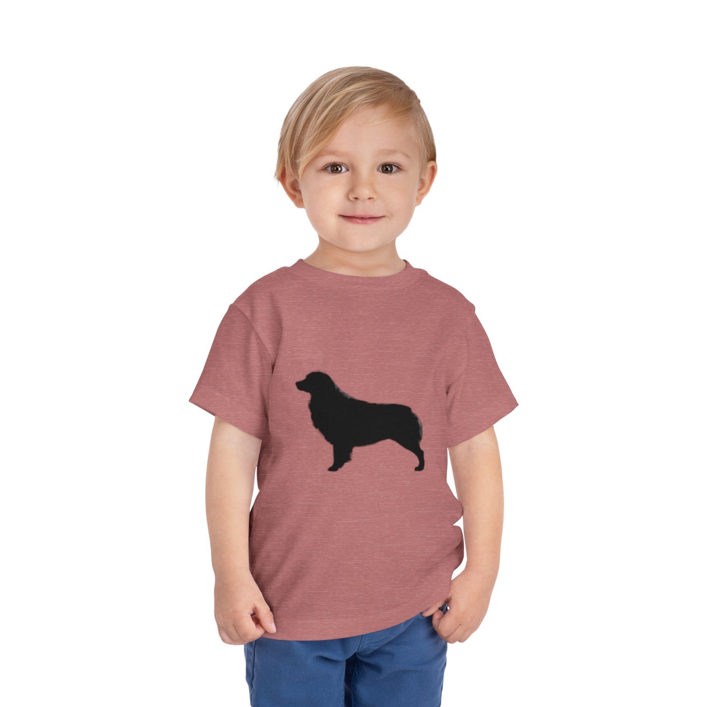 Aussie Silhouette Toddler Unisex Short Sleeve Crewneck Tee